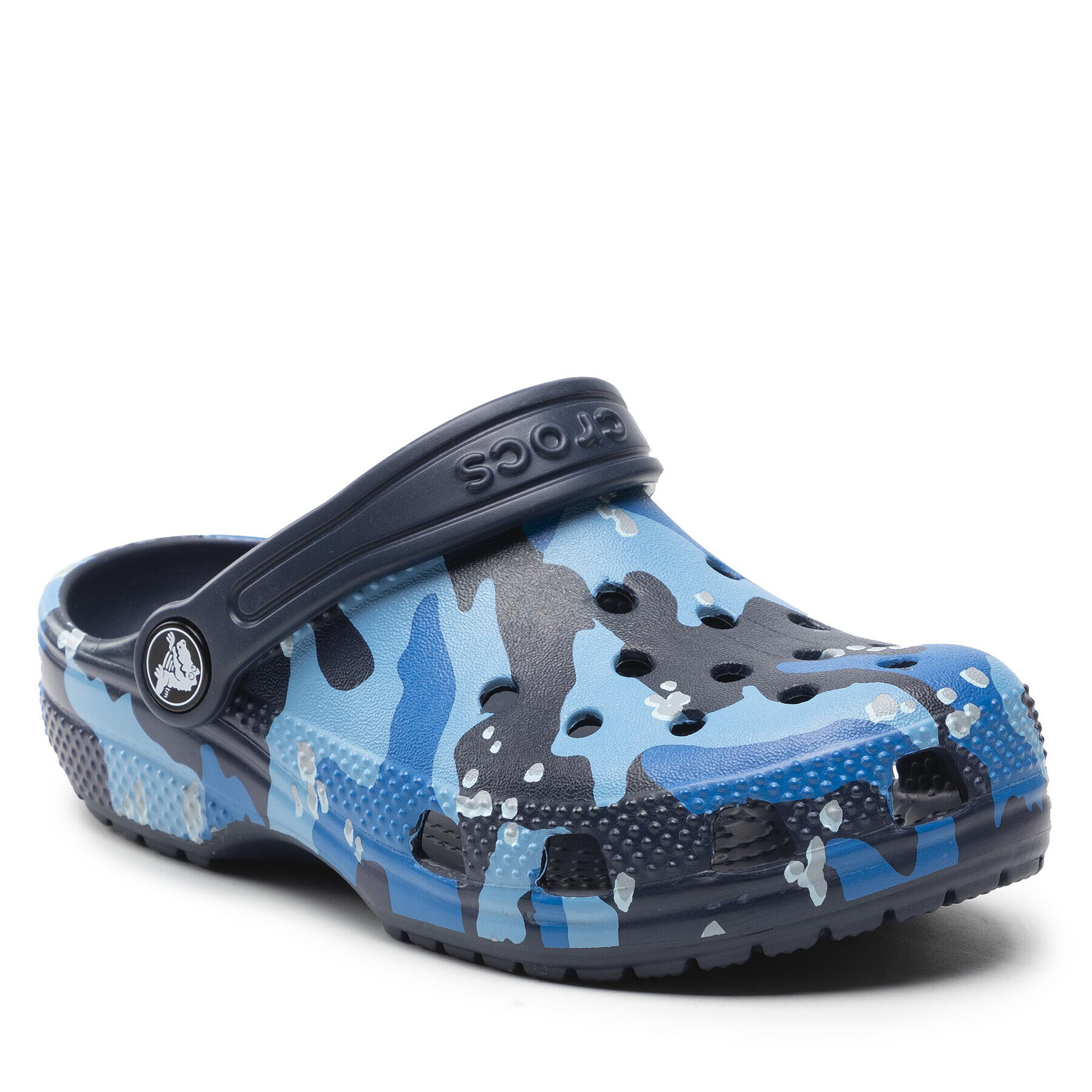 Crocs Чехли Classic Camo Clog K 207594 Син - Pepit.bg