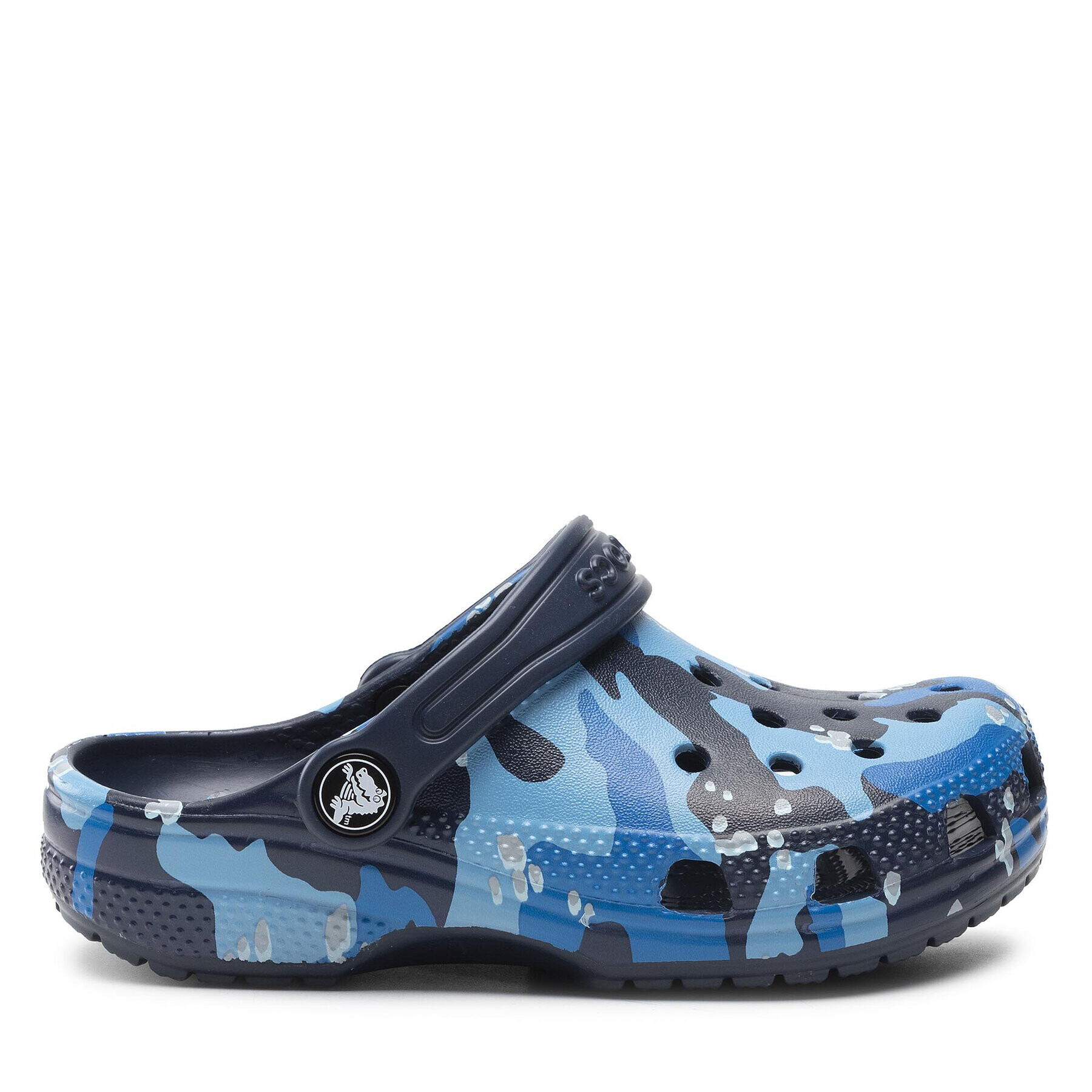 Crocs Чехли Classic Camo Clog K 207594 Син - Pepit.bg