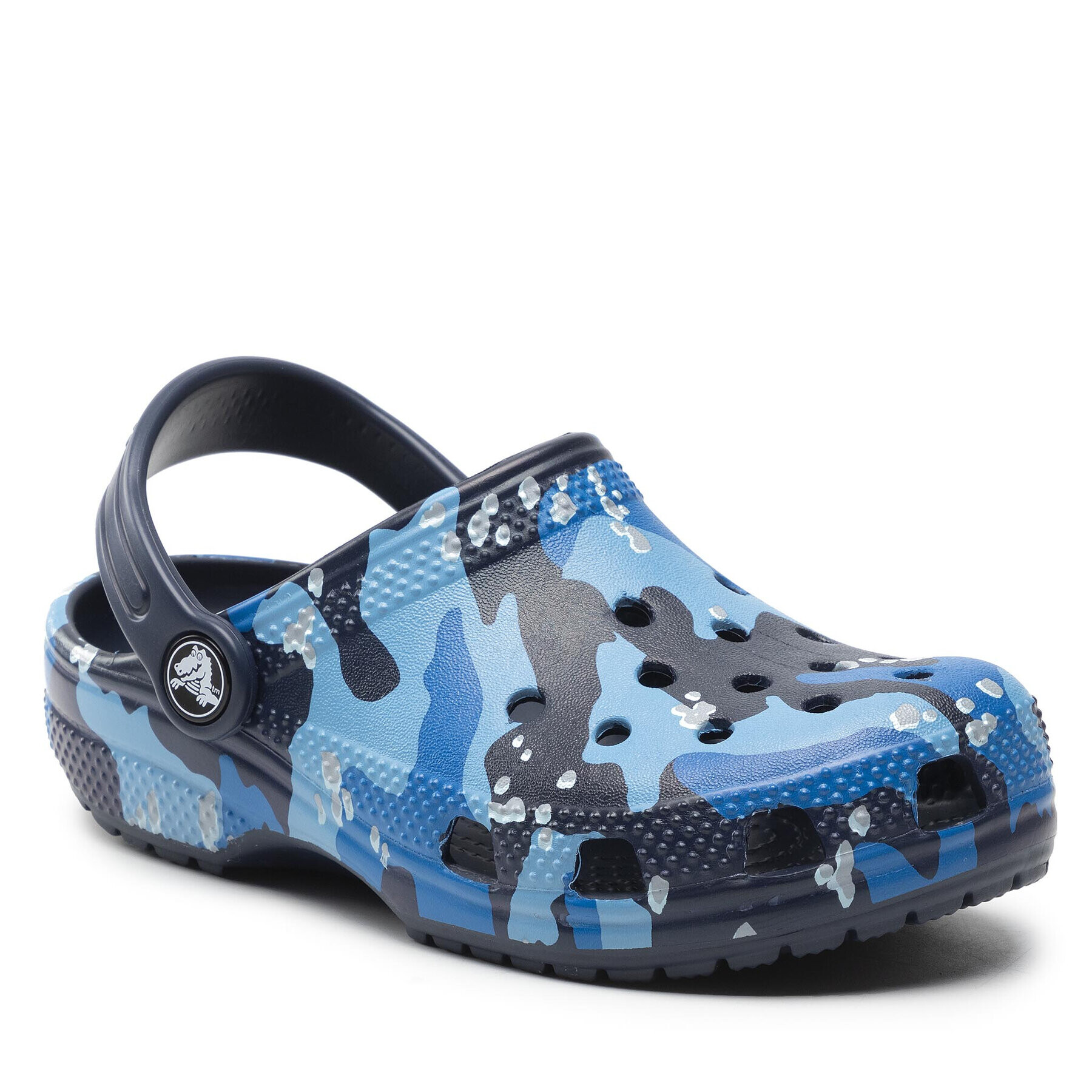 Crocs Чехли Classic Camo Clog K 207594 Син - Pepit.bg