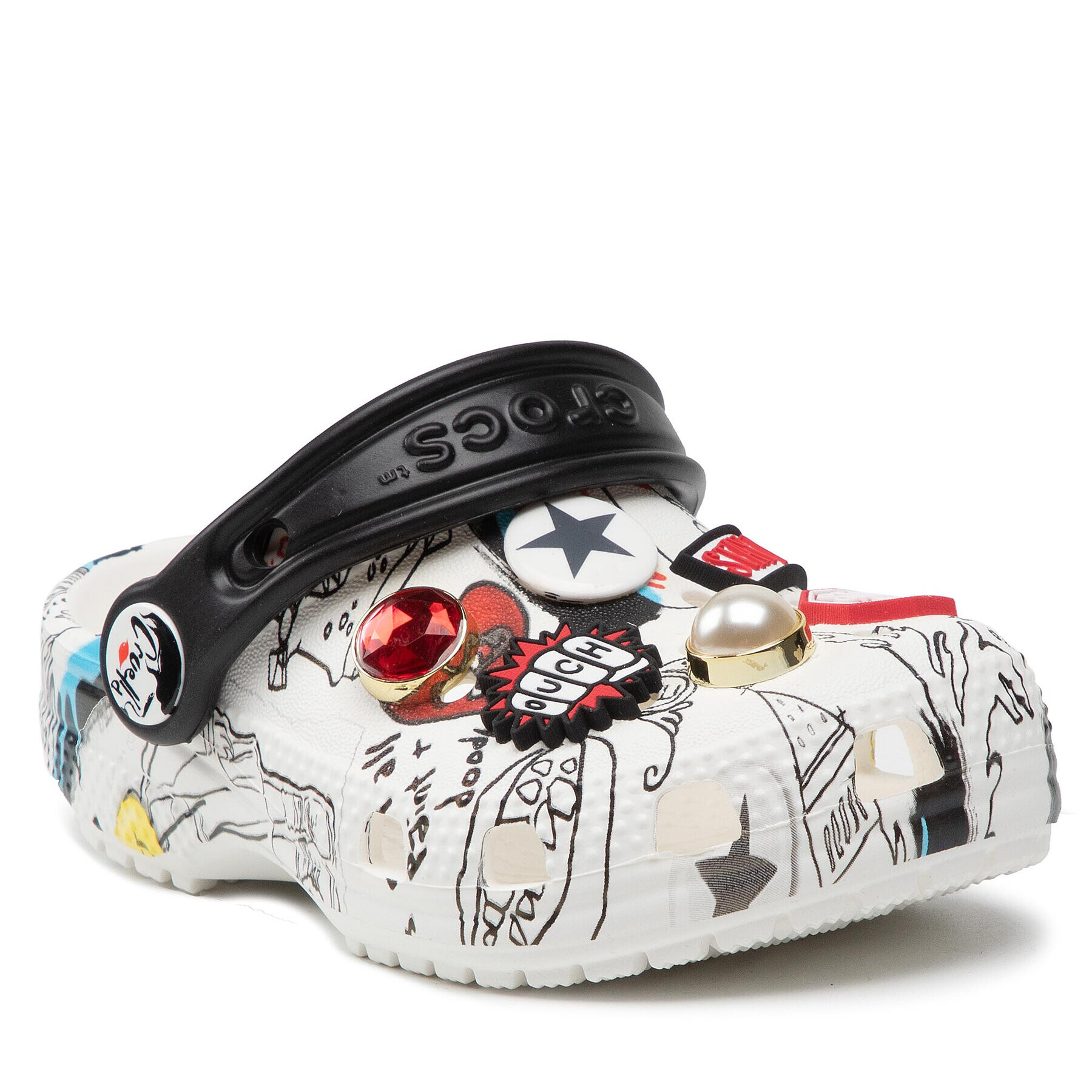 Crocs Чехли Classic Cruella Clog K 207397 Бял - Pepit.bg