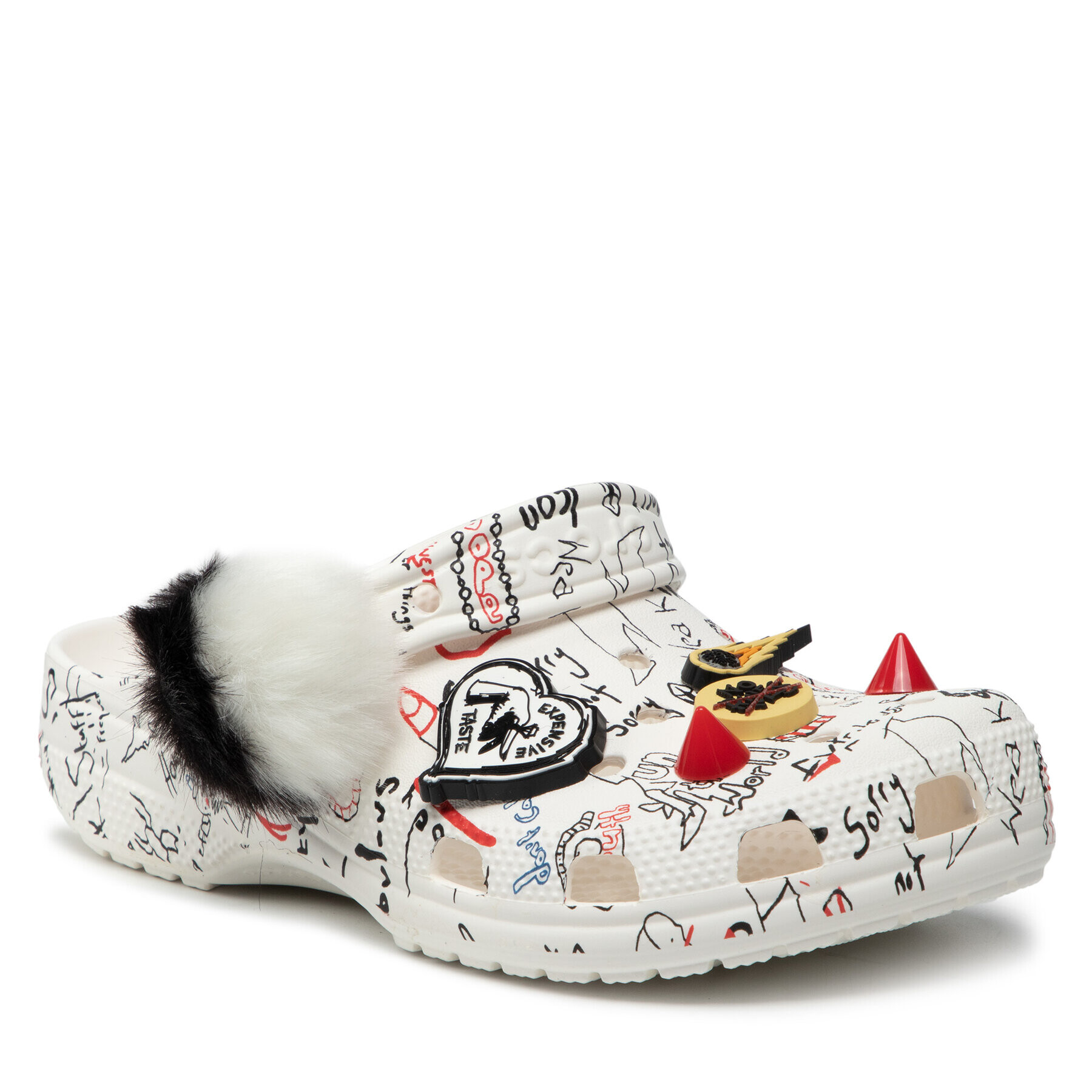 Crocs Чехли Classic Cruella II Clog 207402 Бял - Pepit.bg