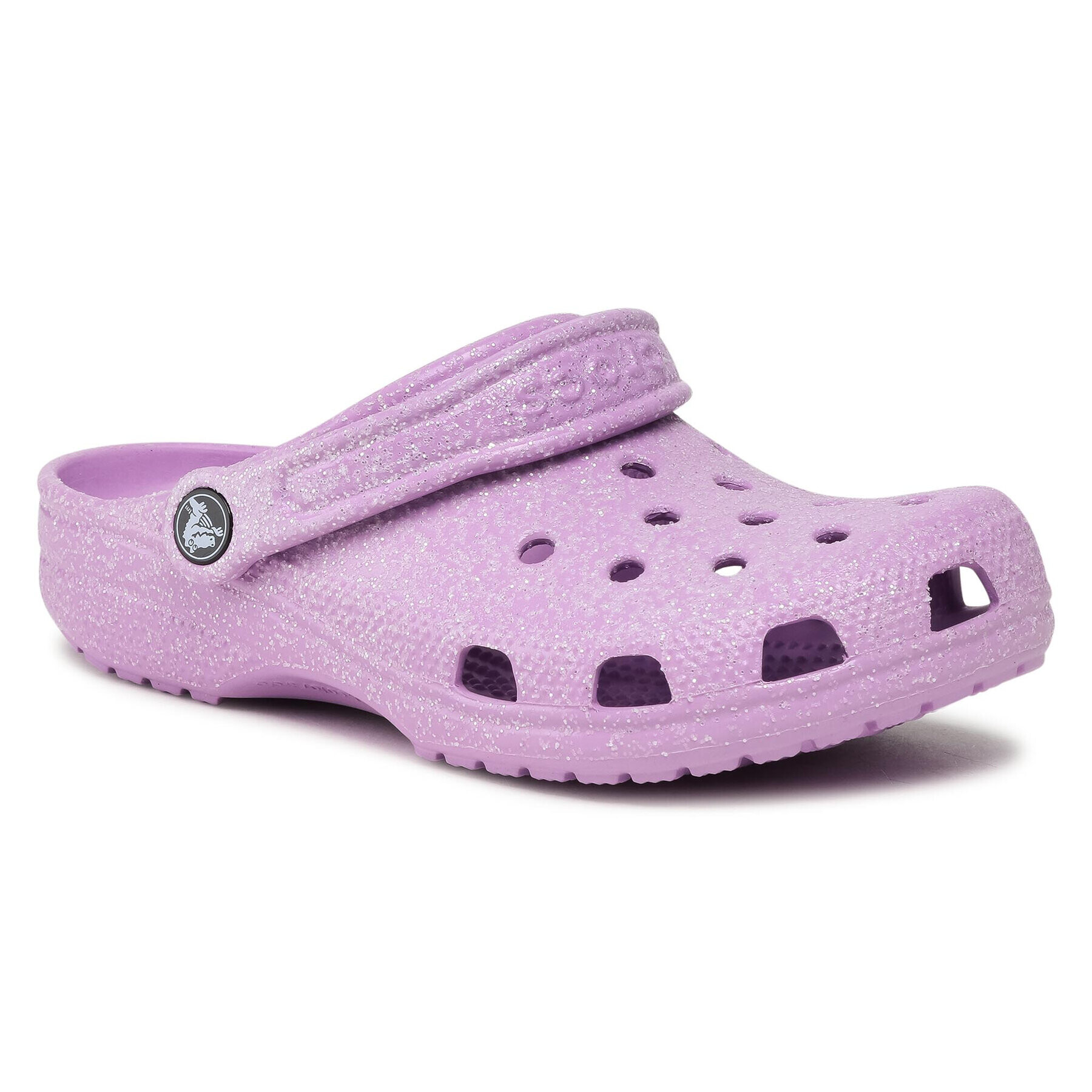 Crocs Чехли Classic Glitter Clog 205942 Виолетов - Pepit.bg