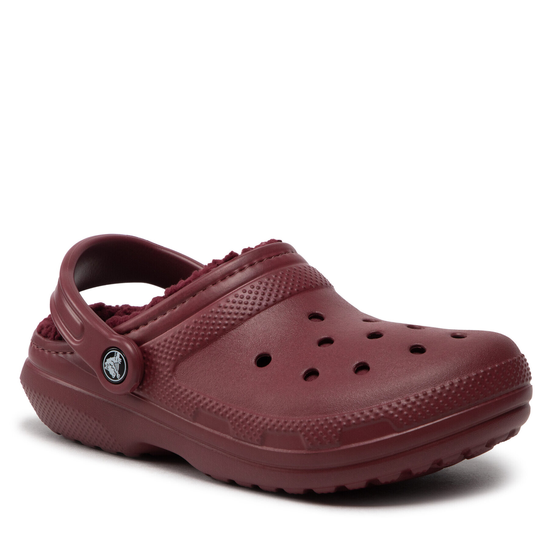 Crocs Чехли Classic Lined Clog 203591 Бордо - Pepit.bg