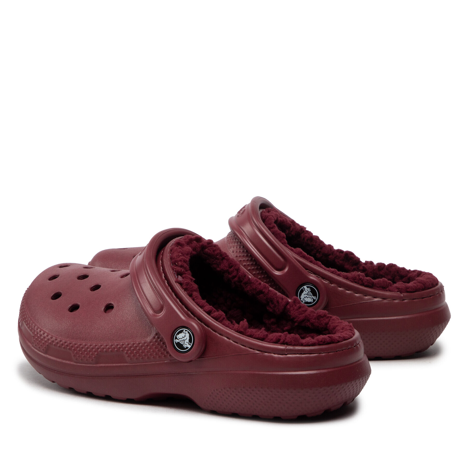 Crocs Чехли Classic Lined Clog 203591 Бордо - Pepit.bg