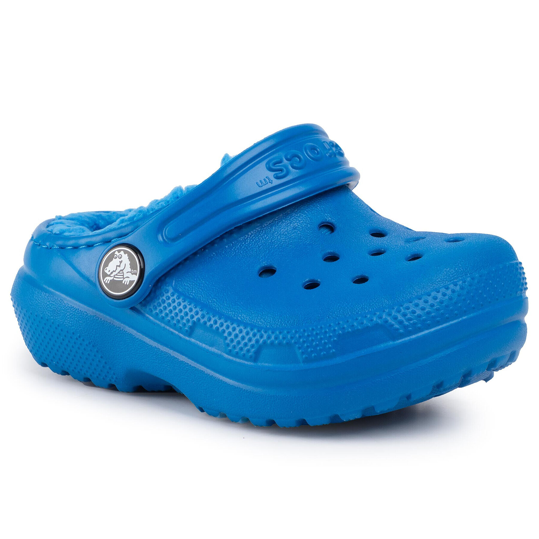 Crocs Чехли Classic Lined Clog K 203506 Син - Pepit.bg