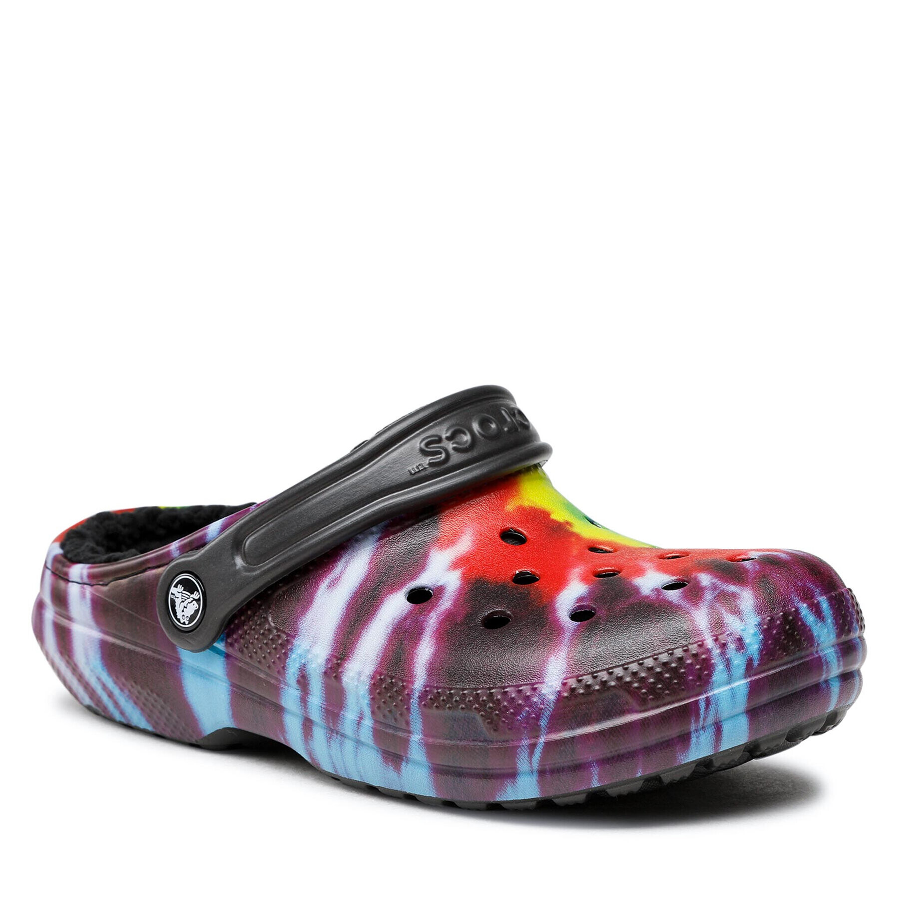 Crocs Чехли Classic Lined Tie Dye Clog 206341 Цветен - Pepit.bg