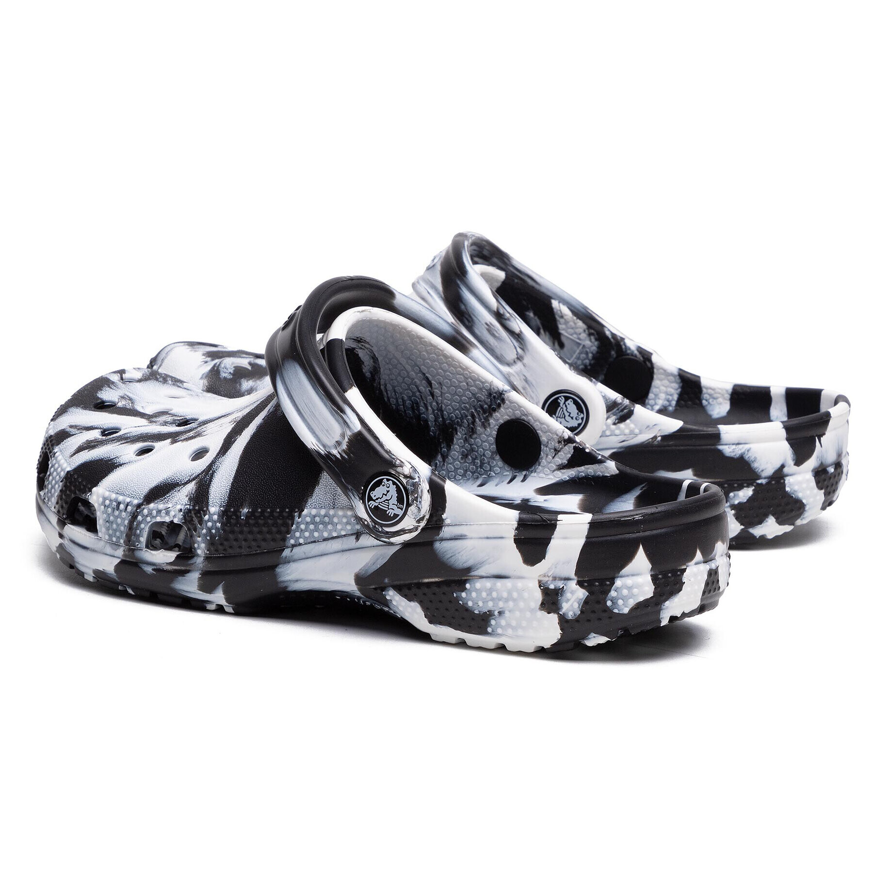 Crocs Чехли Classic Marbeld Clog 206867 Бял - Pepit.bg