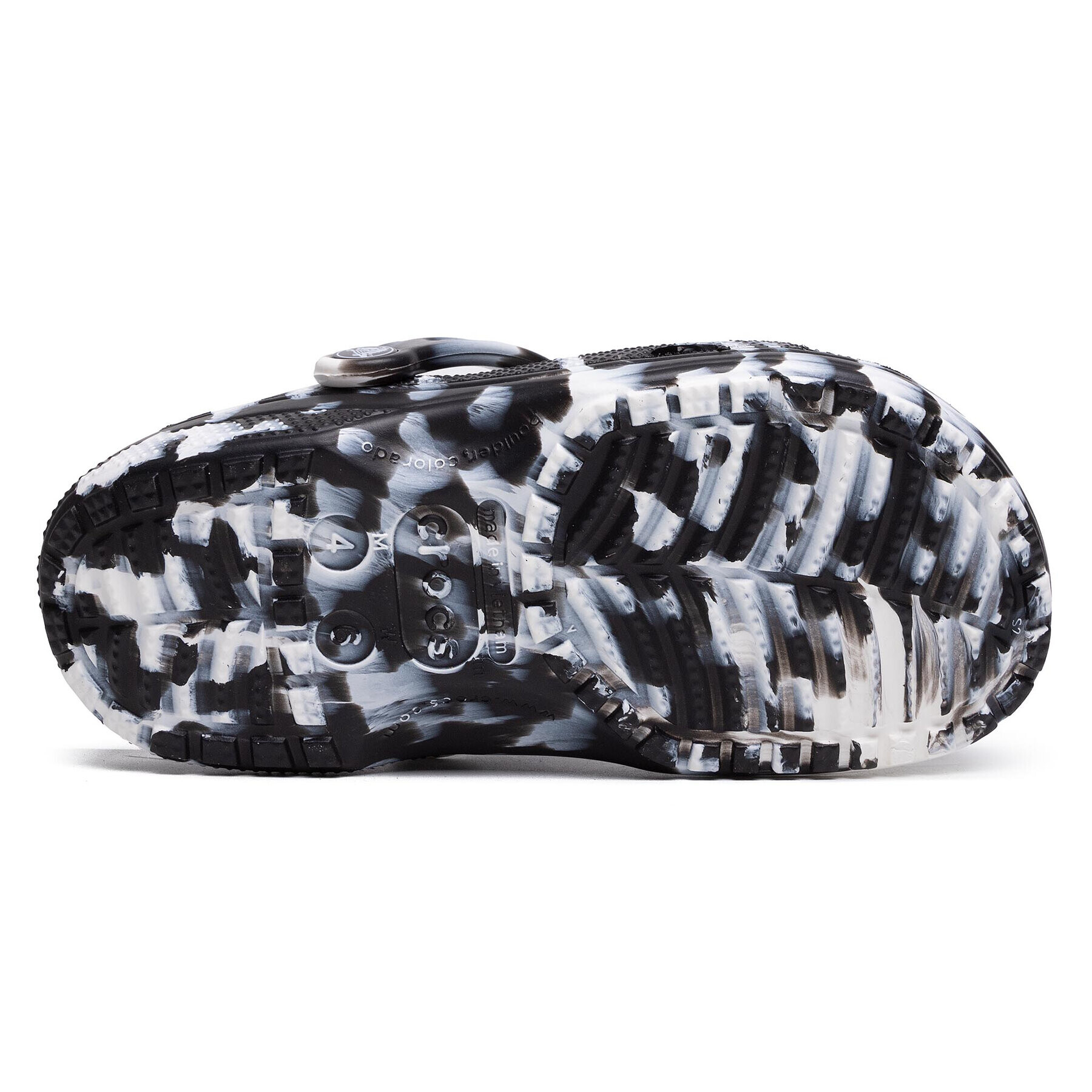 Crocs Чехли Classic Marbeld Clog 206867 Бял - Pepit.bg