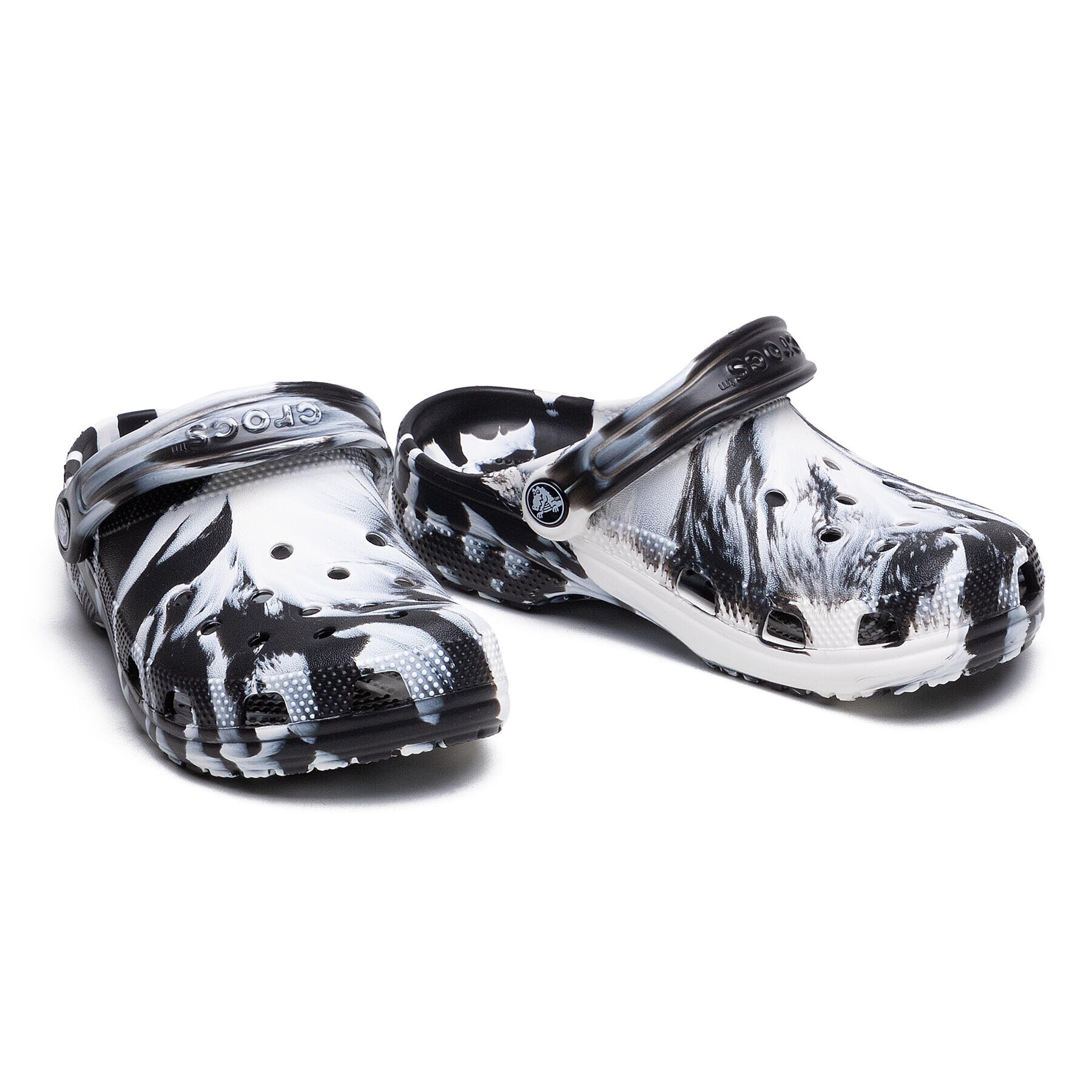 Crocs Чехли Classic Marbeld Clog 206867 Бял - Pepit.bg