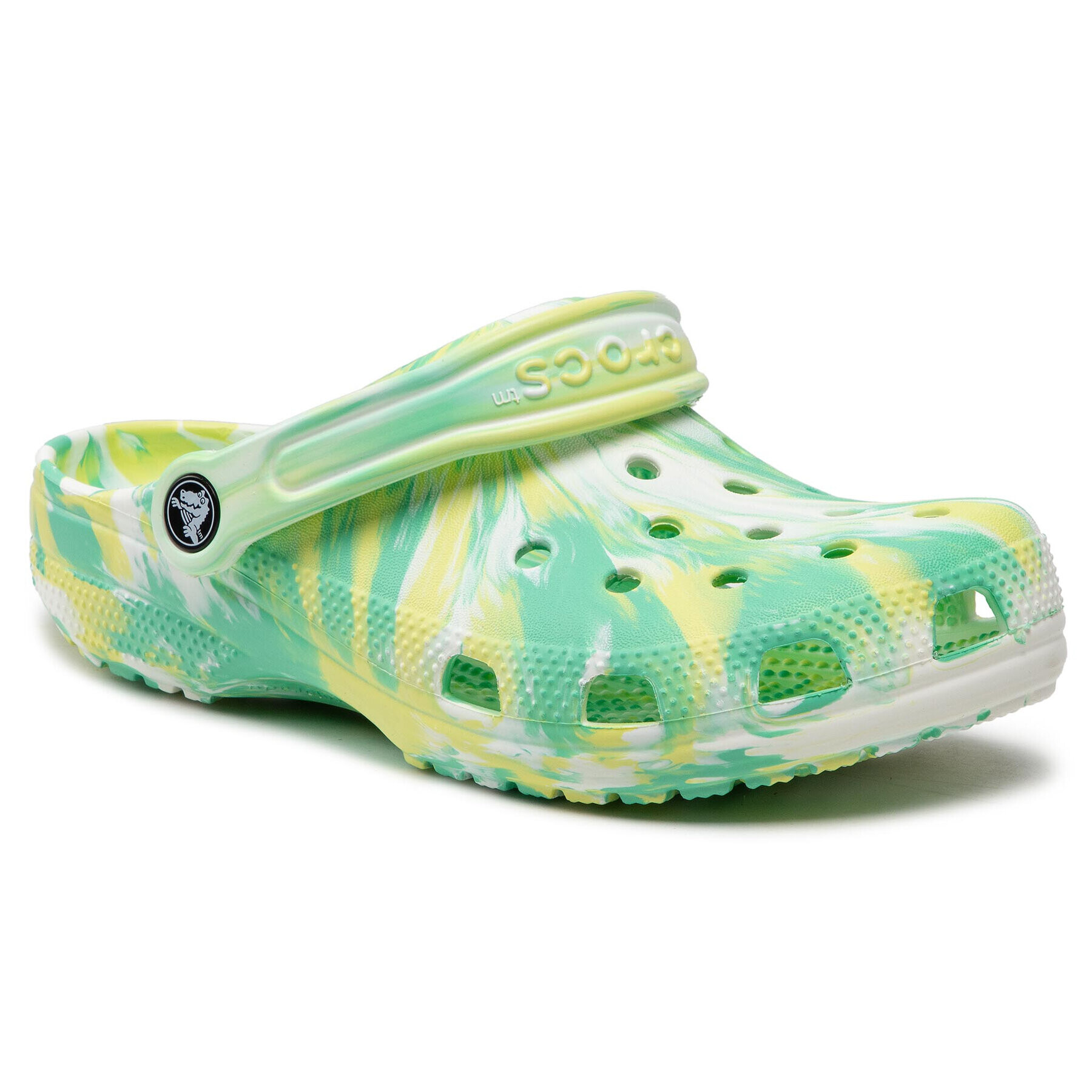 Crocs Чехли Classic Marbeld Clog 206867 Зелен - Pepit.bg