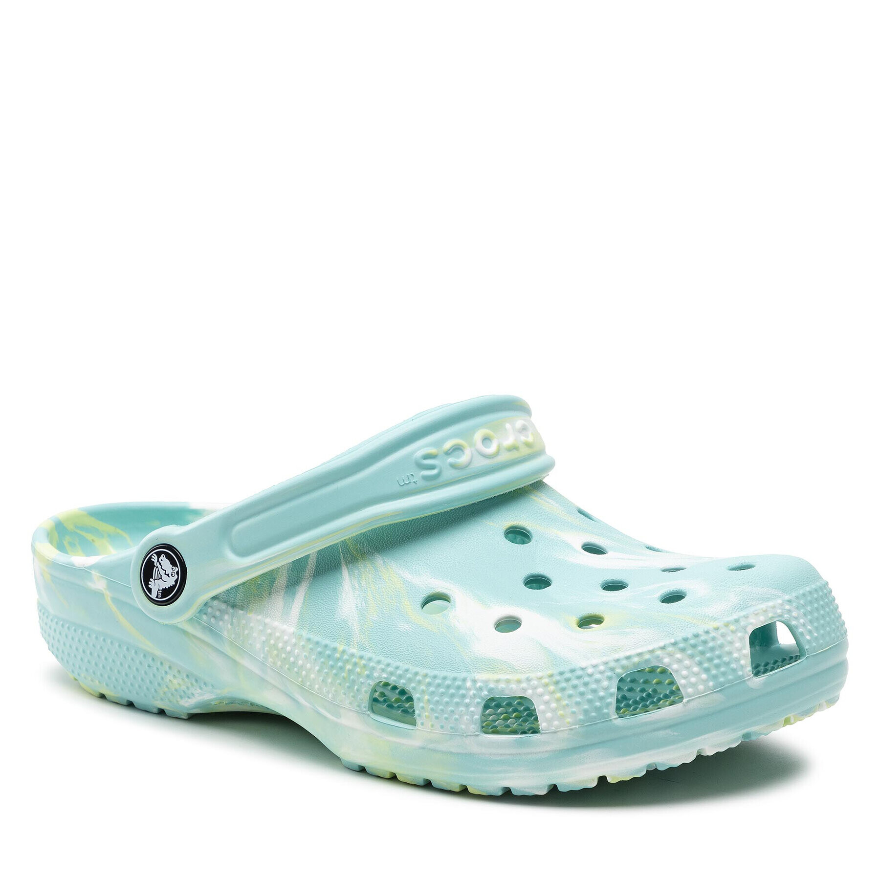 Crocs Чехли Classic Marbled Clog 206867 Син - Pepit.bg