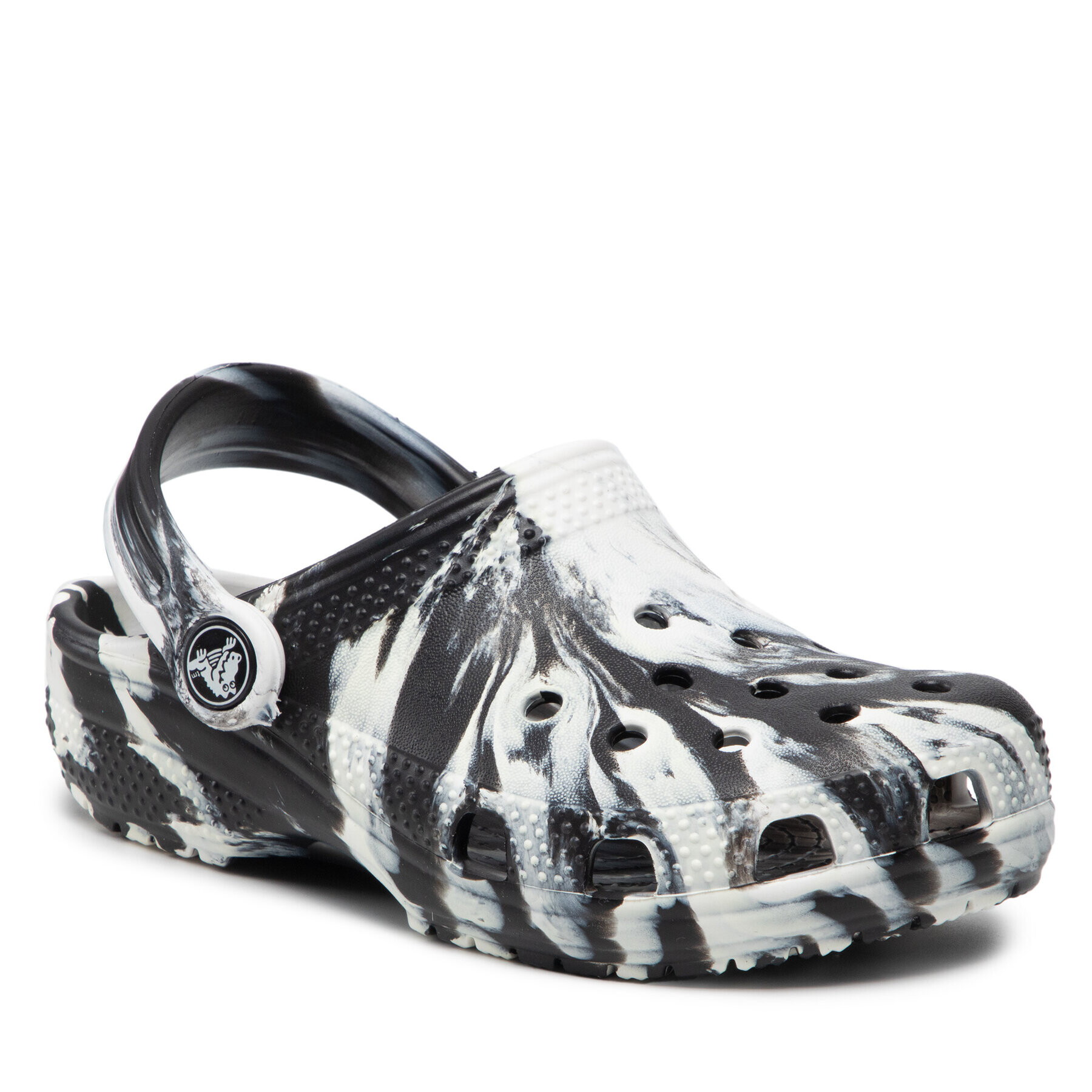 Crocs Чехли Classic Marbled Clog 207464 Черен - Pepit.bg
