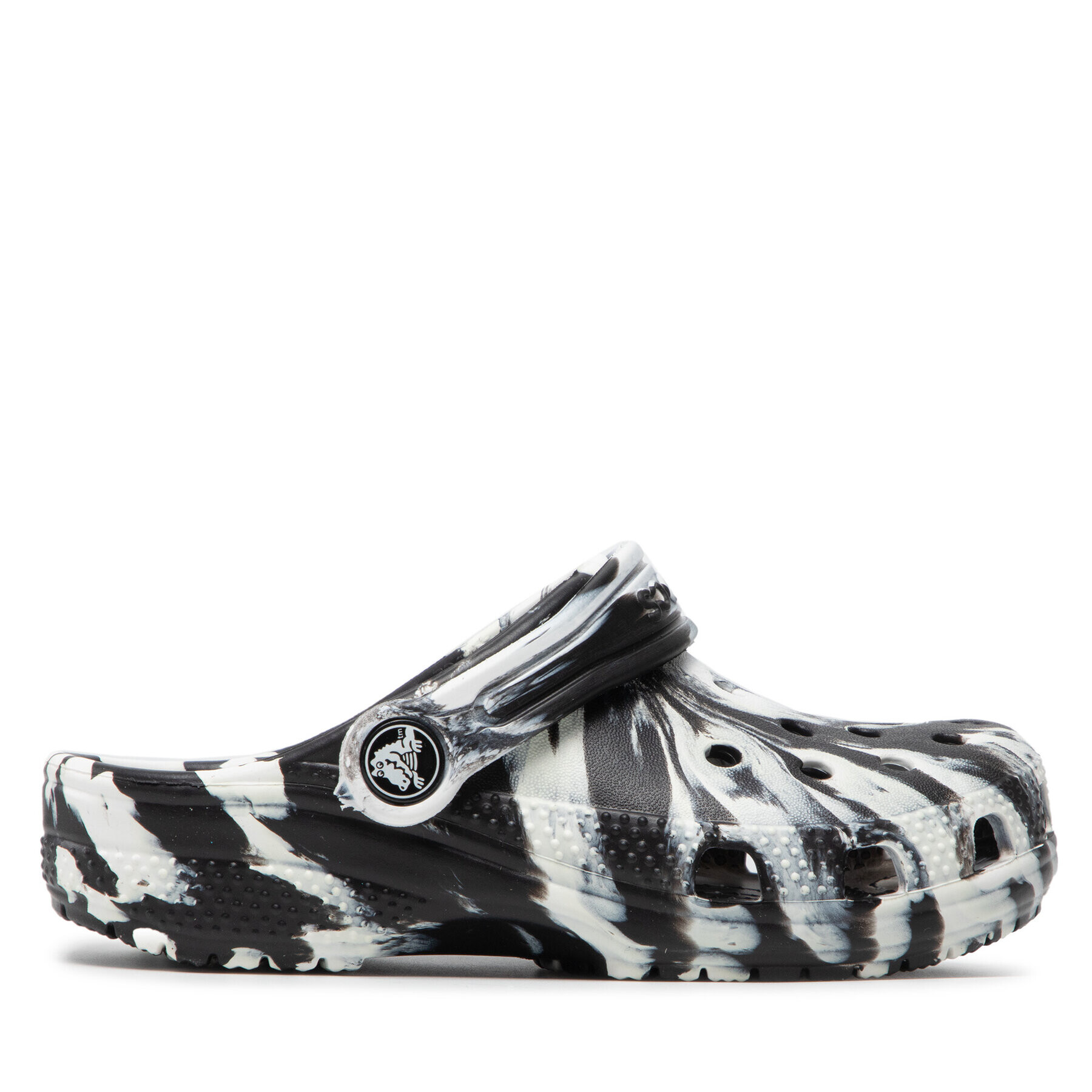 Crocs Чехли Classic Marbled Clog 207464 Черен - Pepit.bg