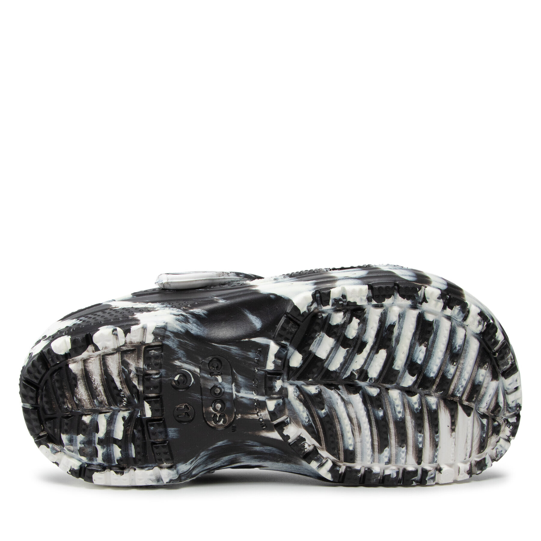 Crocs Чехли Classic Marbled Clog 207464 Черен - Pepit.bg