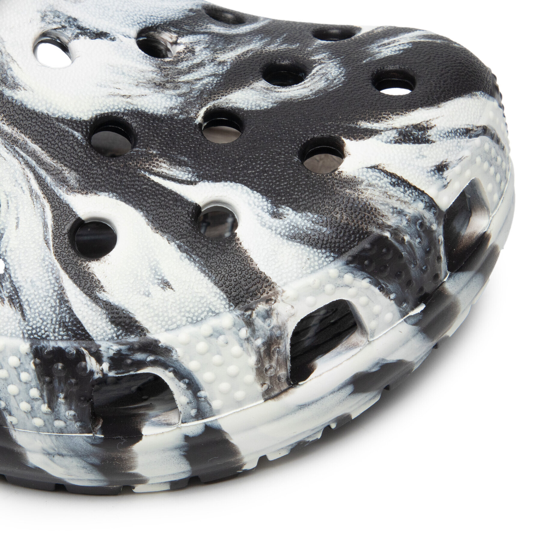 Crocs Чехли Classic Marbled Clog 207464 Черен - Pepit.bg