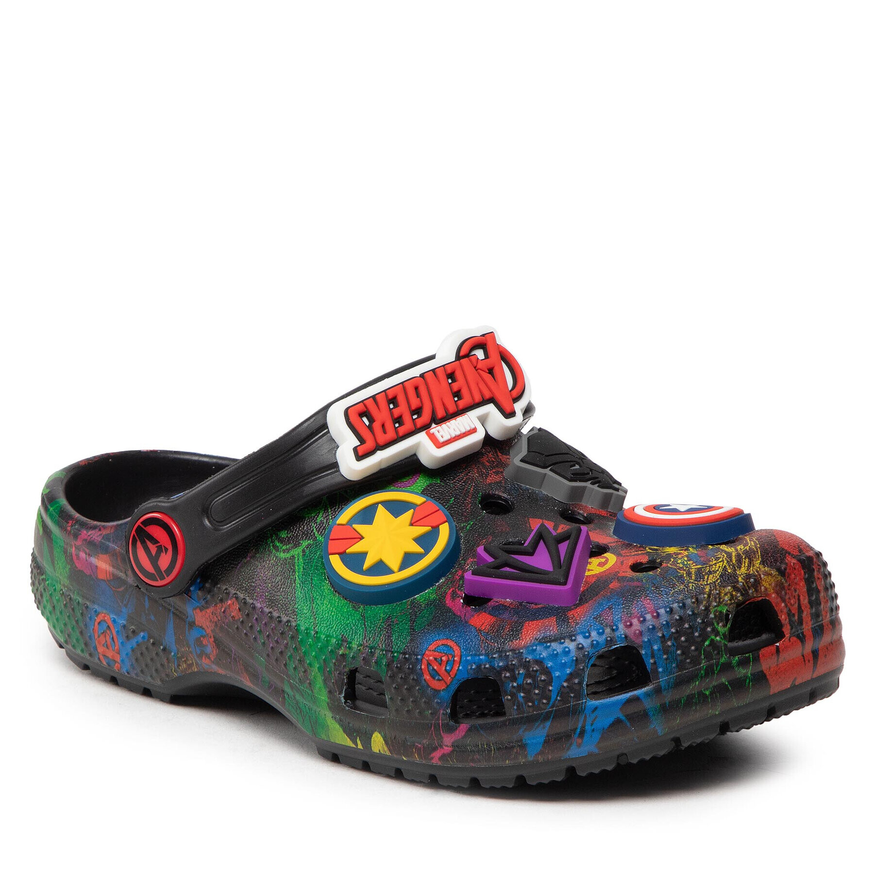 Crocs Чехли Classic Marvel Avengers Clog 207721-001 Черен - Pepit.bg