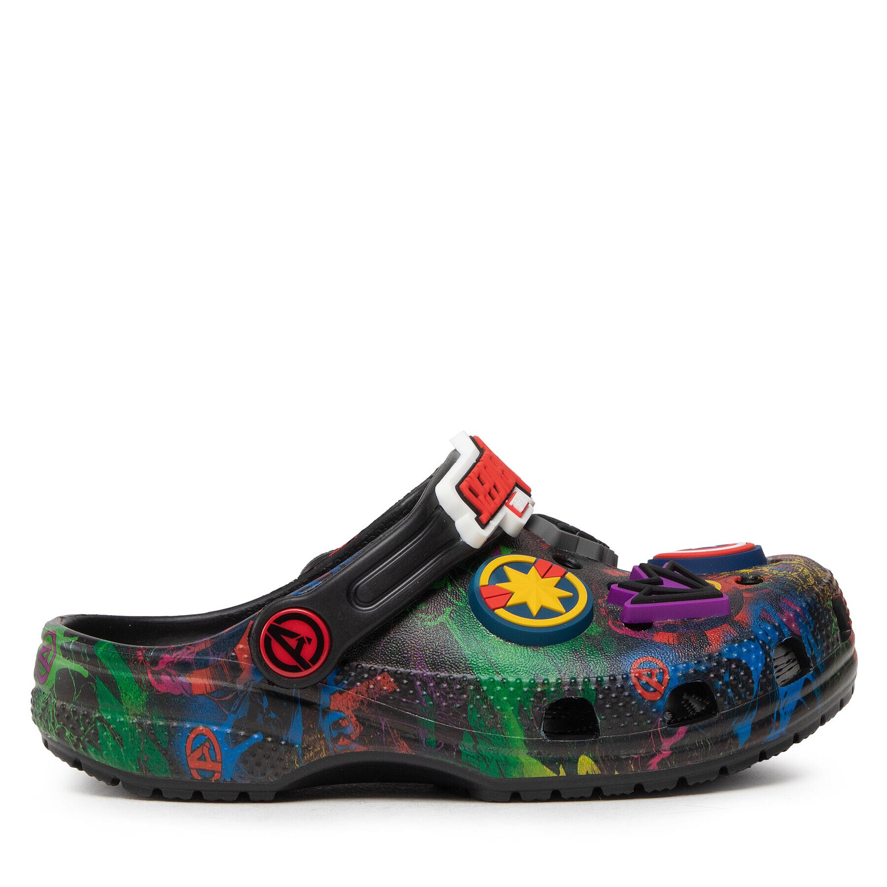 Crocs Чехли Classic Marvel Avengers Clog 207721-001 Черен - Pepit.bg