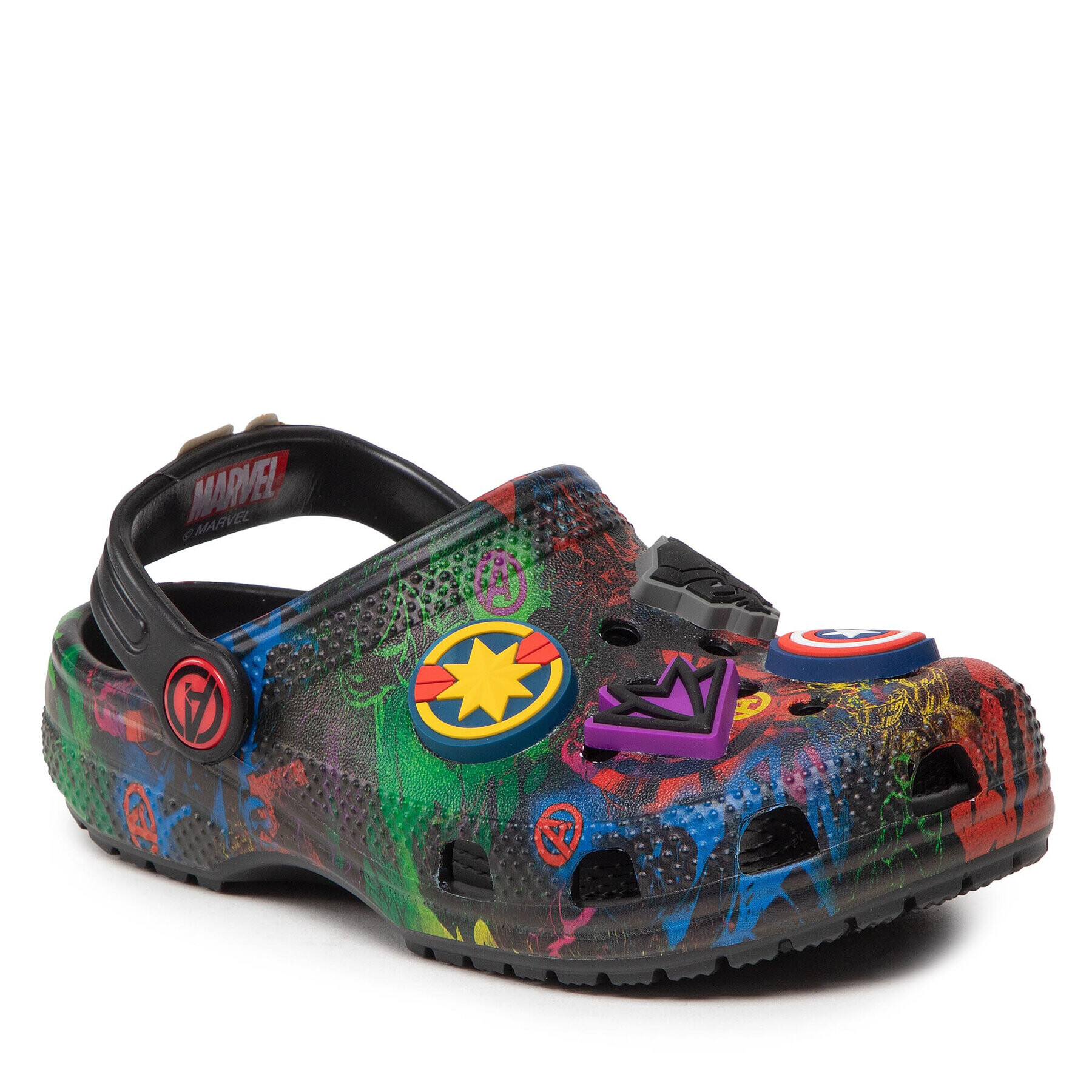 Crocs Чехли Classic Marvel Avengers Clog 207721-001 Черен - Pepit.bg