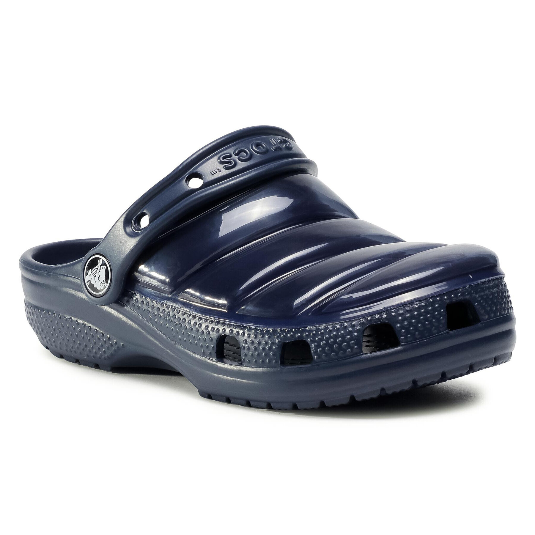 Crocs Чехли Classic Noe Puff Clog K 206647 Тъмносин - Pepit.bg