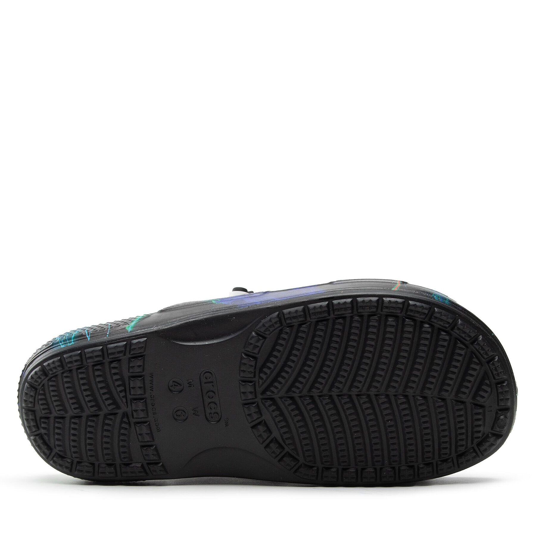 Crocs Чехли Classic Out Of His Worlds 207248 Черен - Pepit.bg