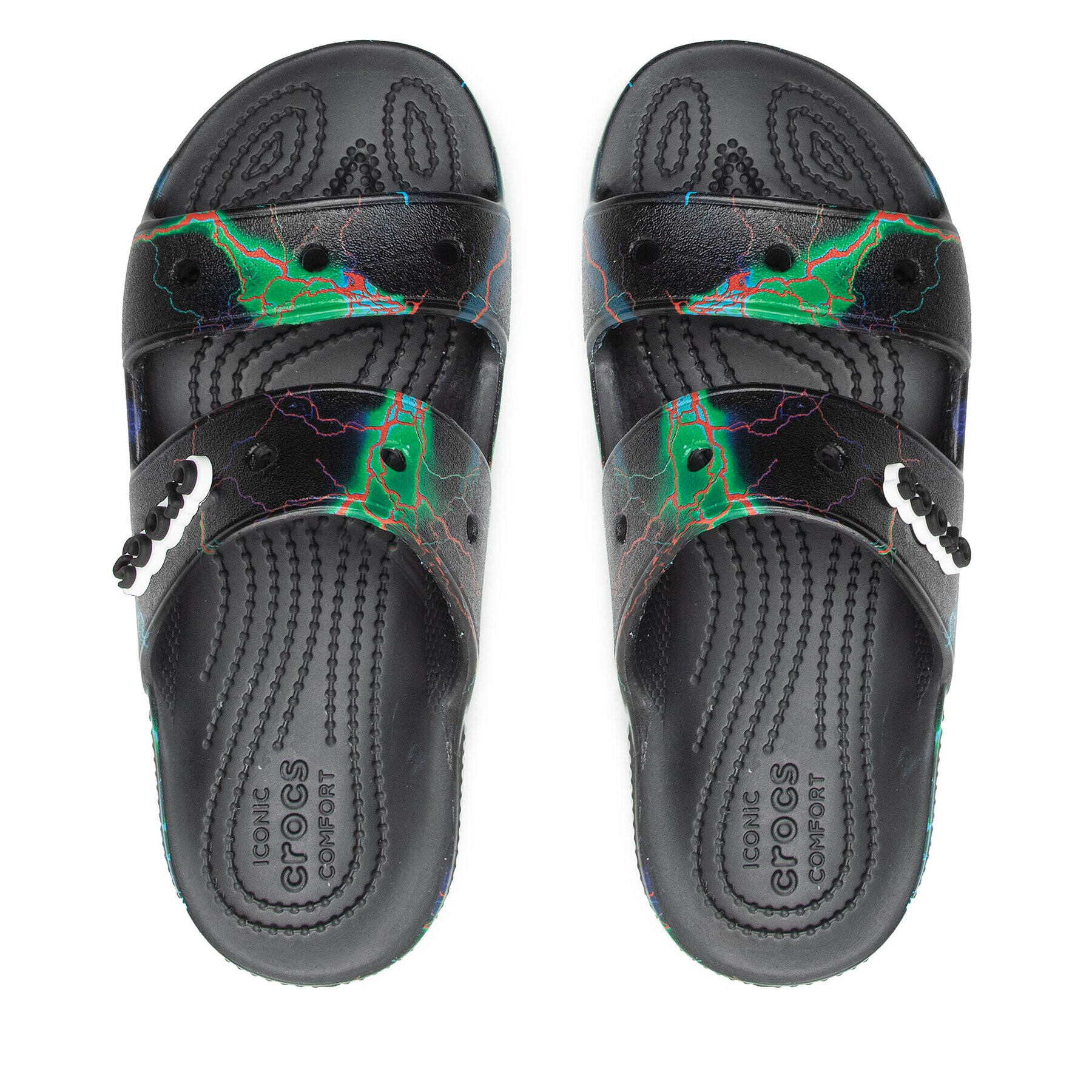 Crocs Чехли Classic Out Of His Worlds 207248 Черен - Pepit.bg