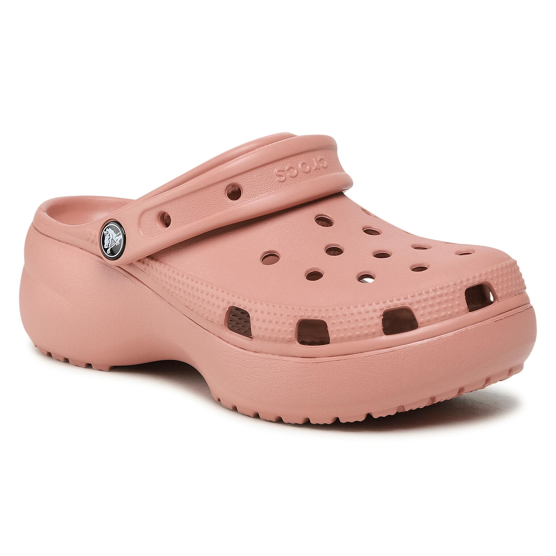 Crocs Чехли Classic Platform Clog 206750-6RL Розов - Pepit.bg