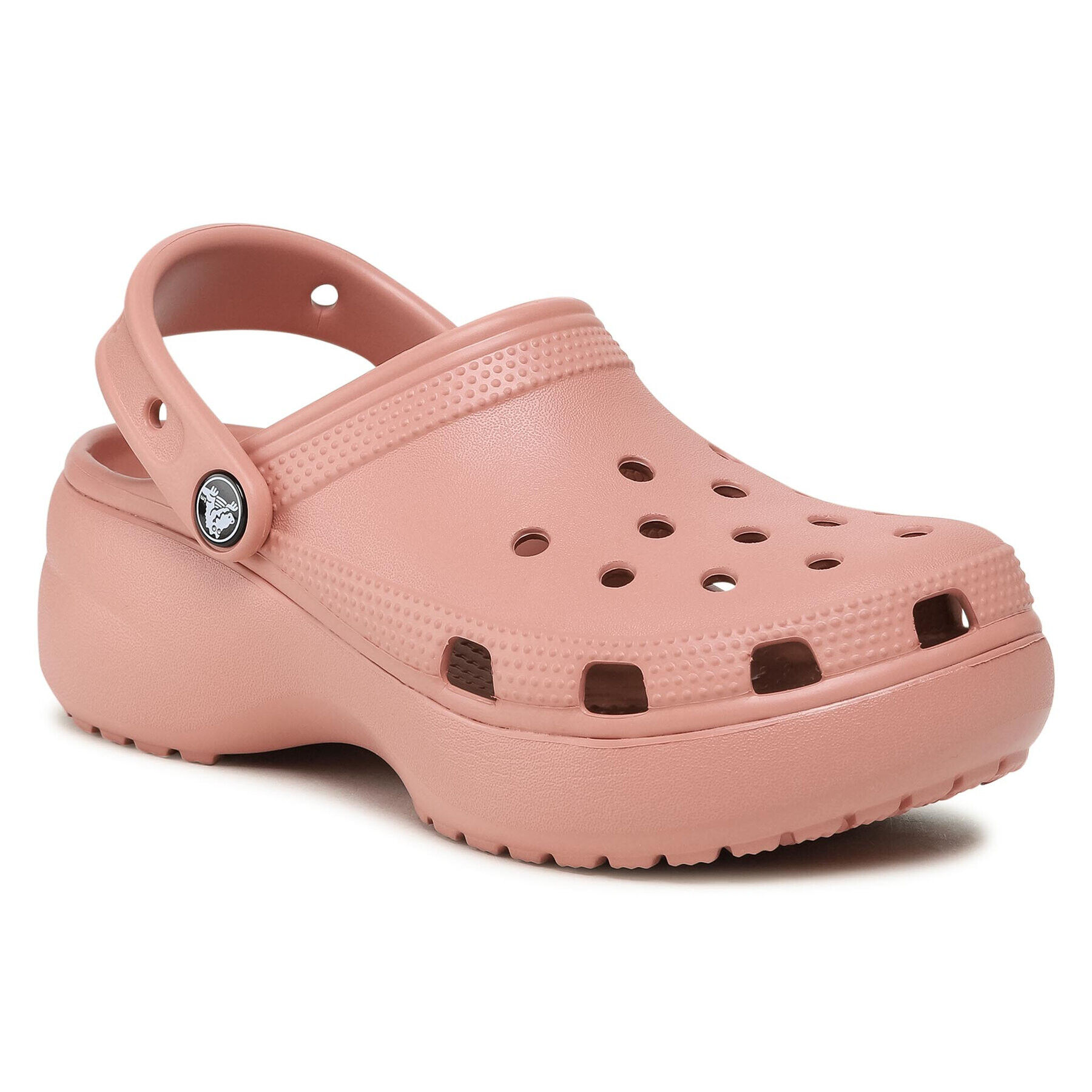Crocs Чехли Classic Platform Clog 206750-6RL Розов - Pepit.bg