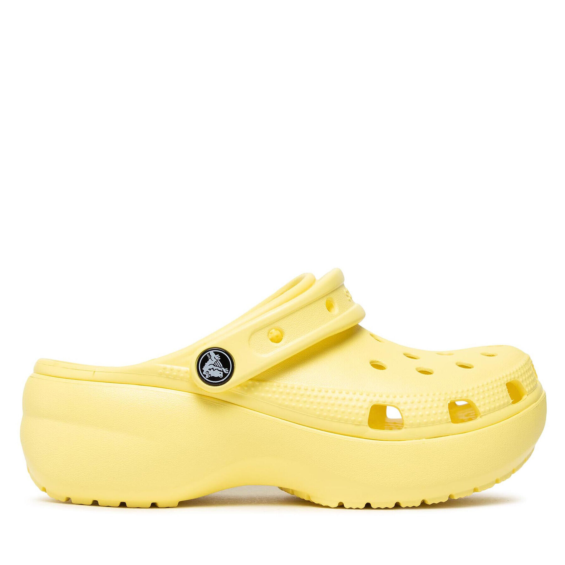 Crocs Чехли Classic Platform Clog W 206750-7HD Жълт - Pepit.bg