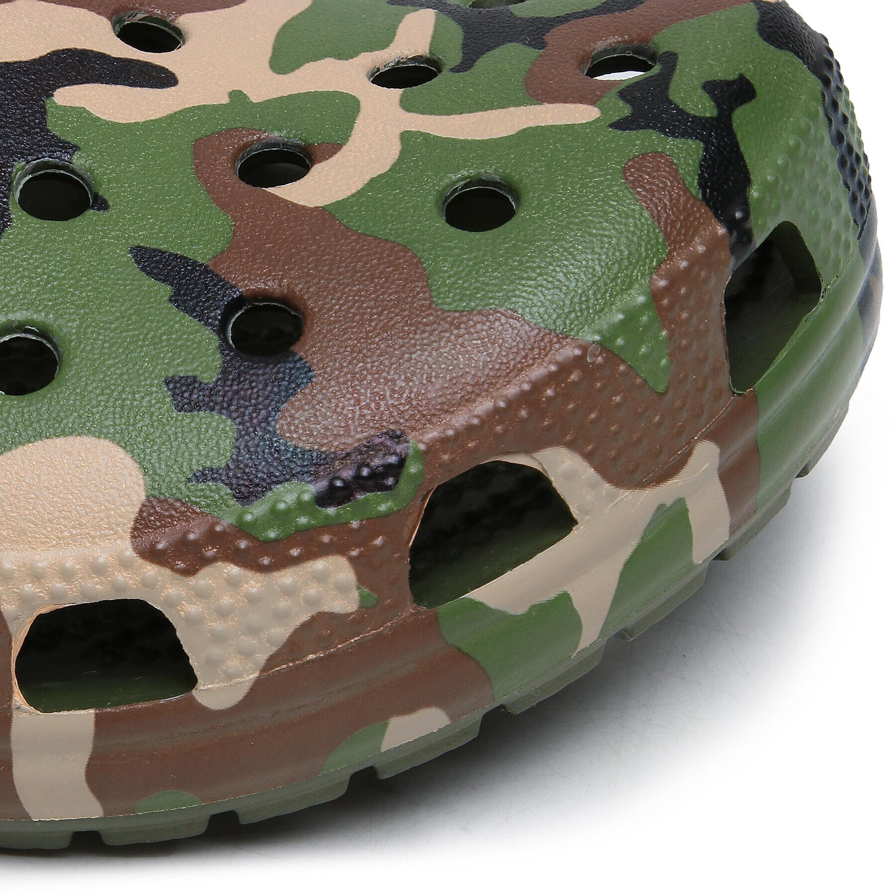 Crocs Чехли Classic Printed Camo Clog 206454 Зелен - Pepit.bg
