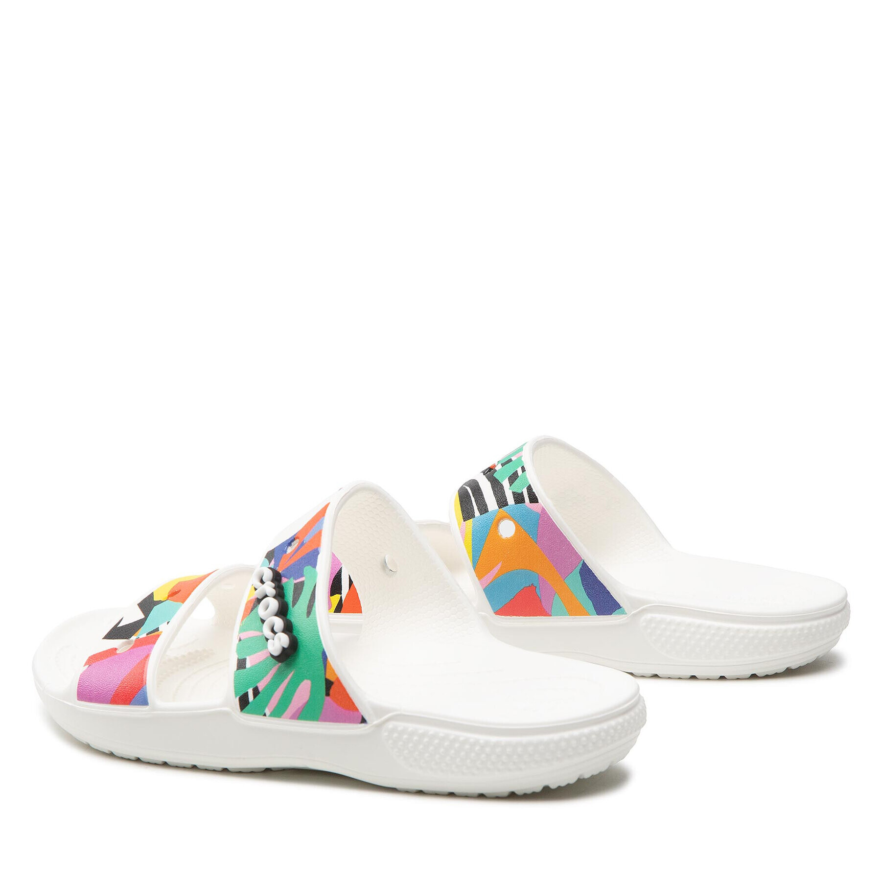 Crocs Чехли Classic Retro 207856 Бял - Pepit.bg