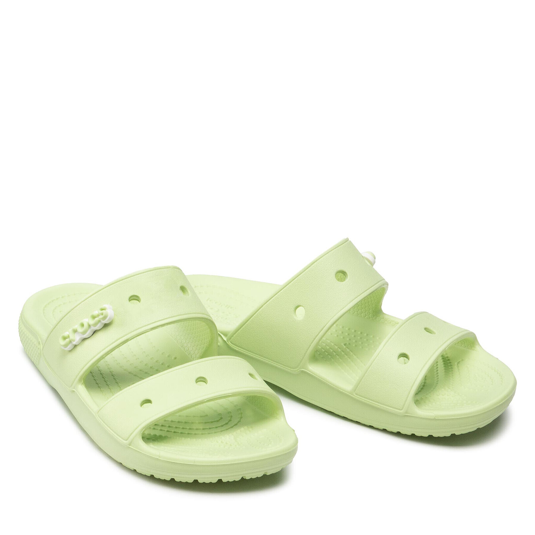 Crocs Чехли Classic Sandal 206761 Зелен - Pepit.bg