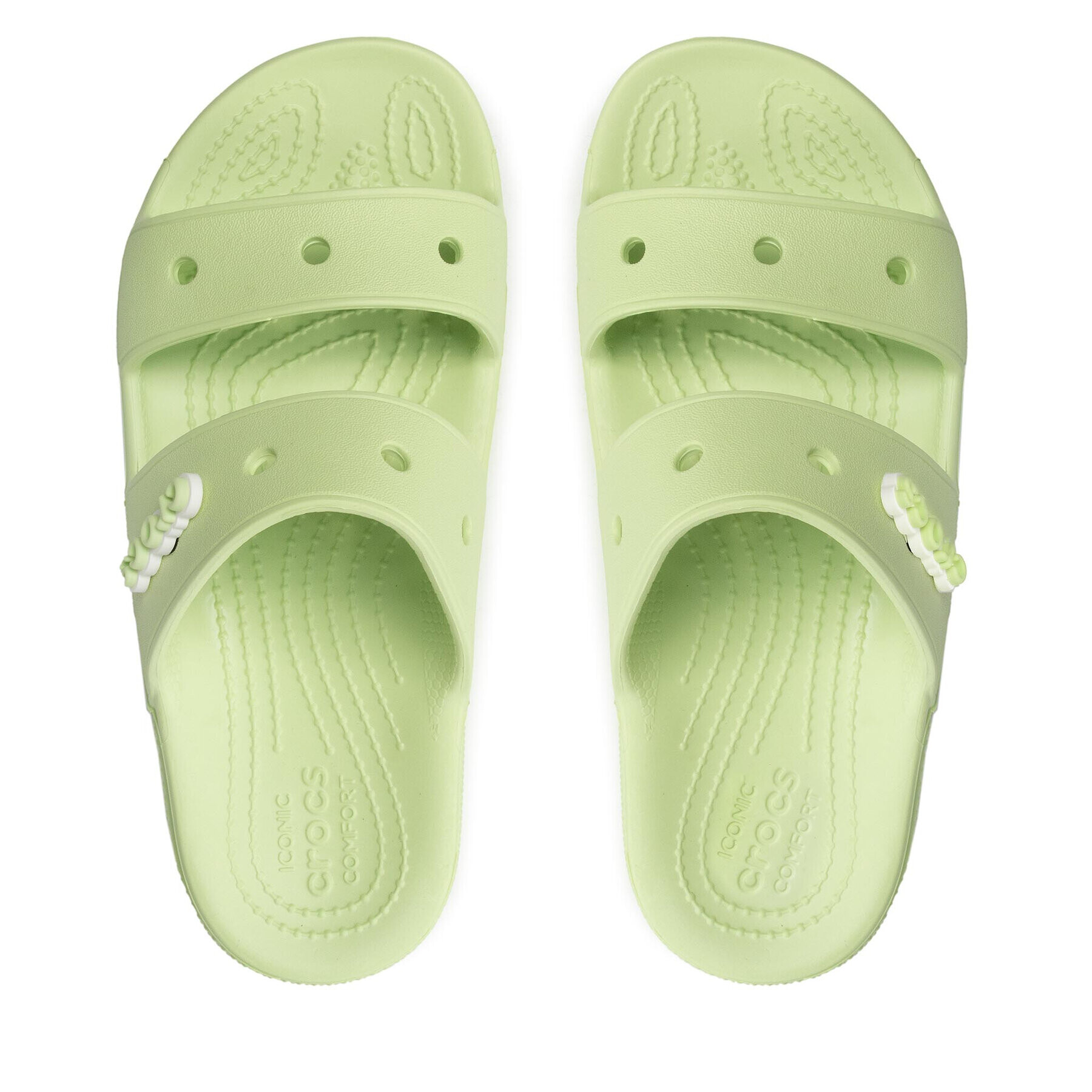 Crocs Чехли Classic Sandal 206761 Зелен - Pepit.bg