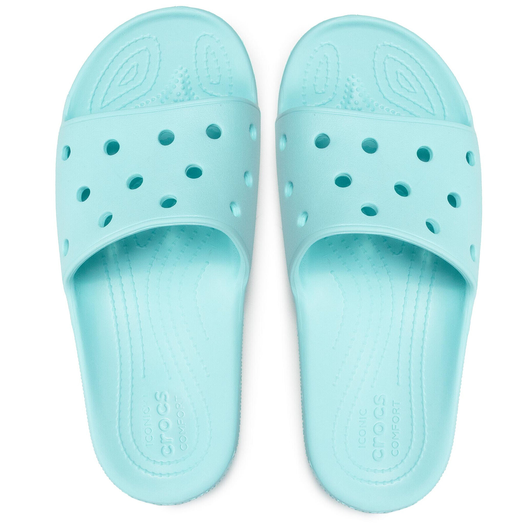Crocs Чехли Classic Slide 206121 Син - Pepit.bg
