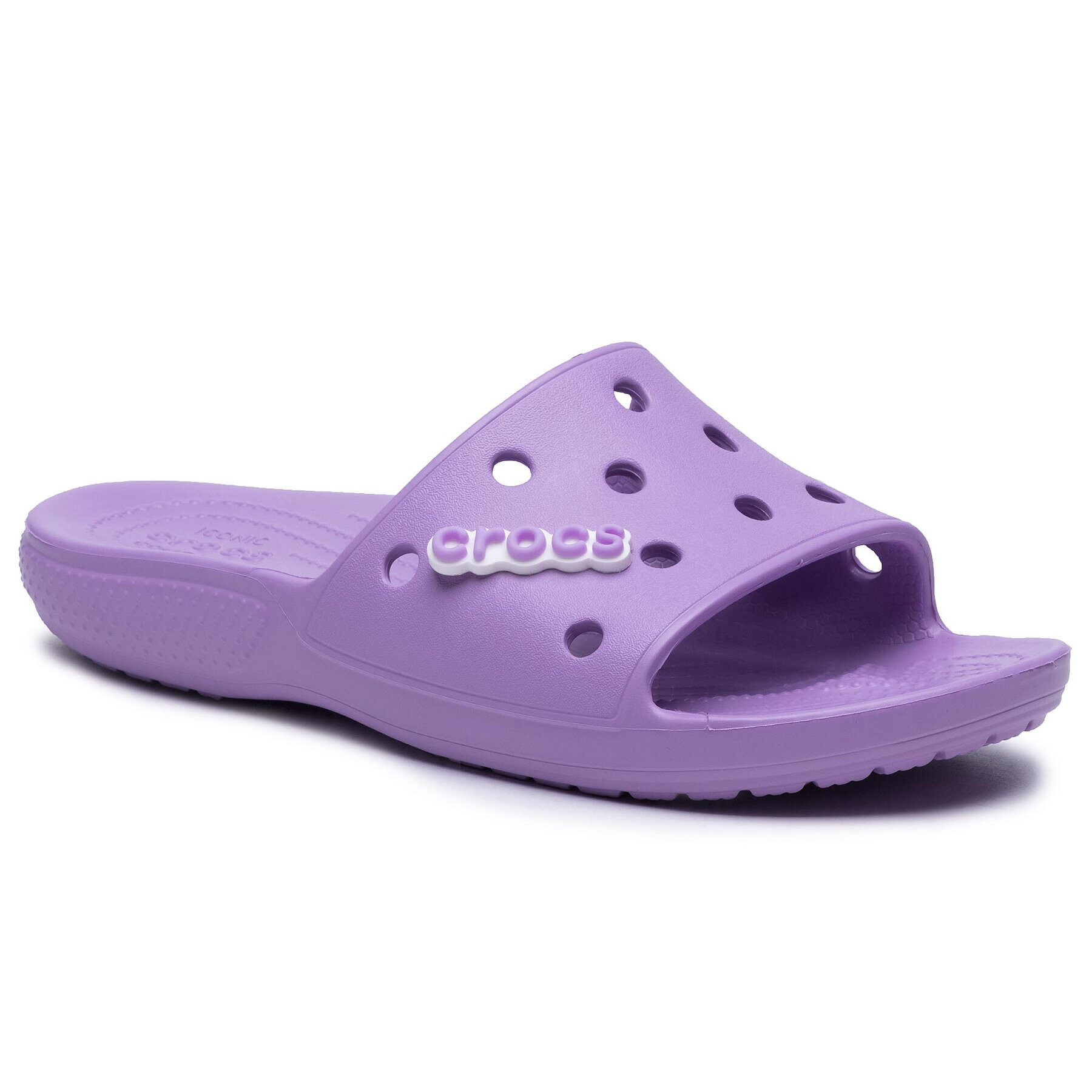 Crocs Чехли Classic Slide 206121 Виолетов - Pepit.bg