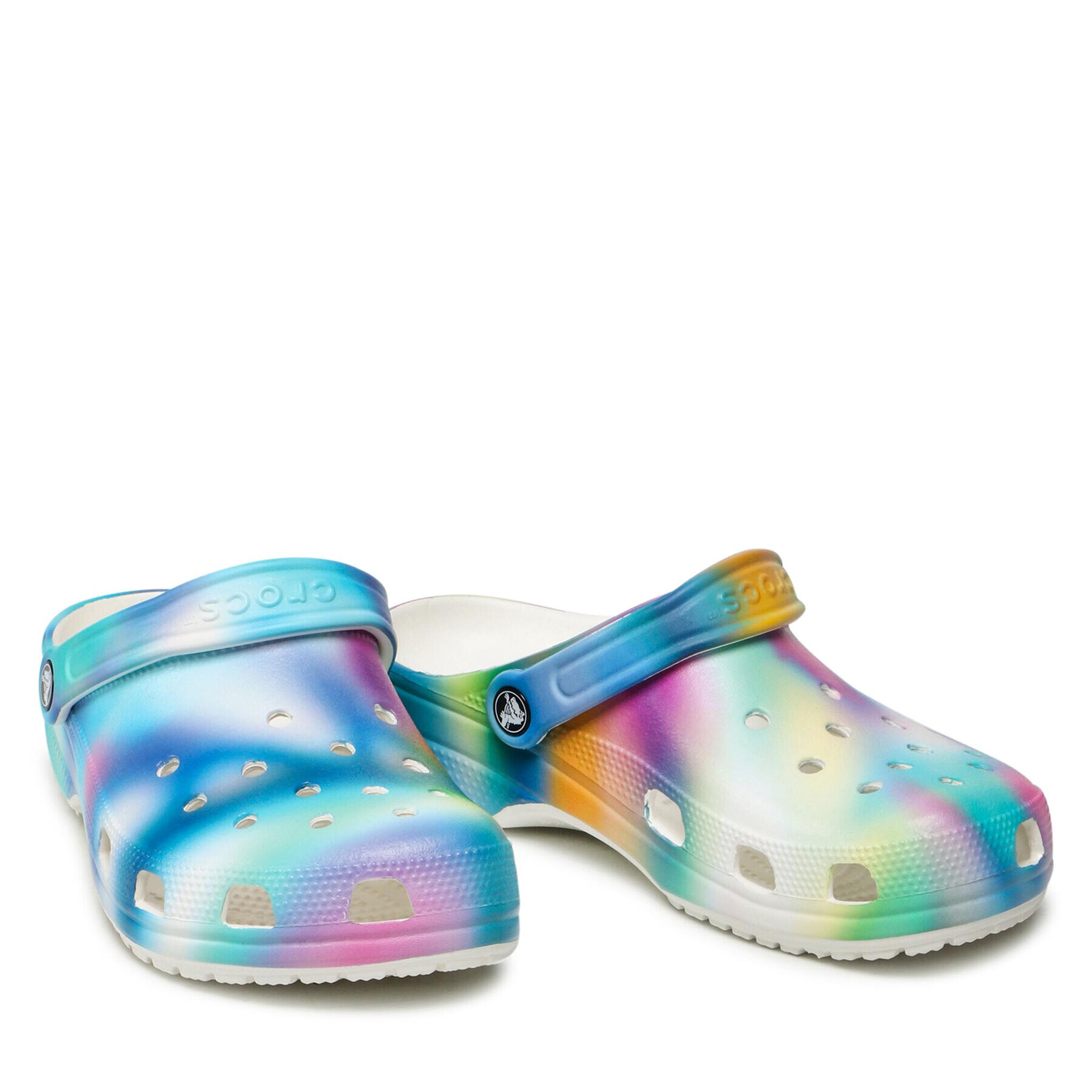 Crocs Чехли Classic Solarized Clog 207556 Цветен - Pepit.bg