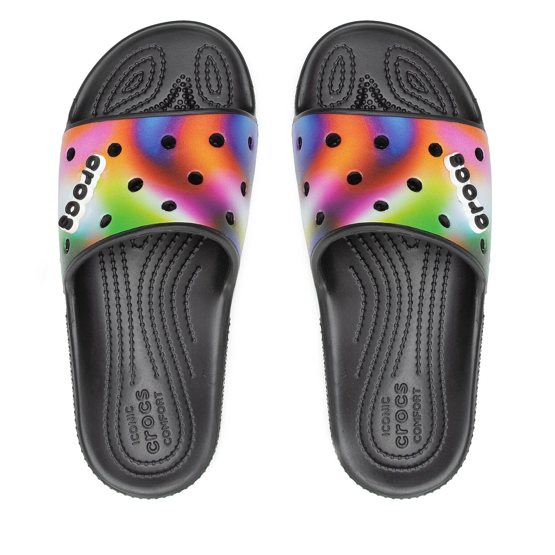 Crocs Чехли Classic Solarized Slide 207557 Цветен - Pepit.bg