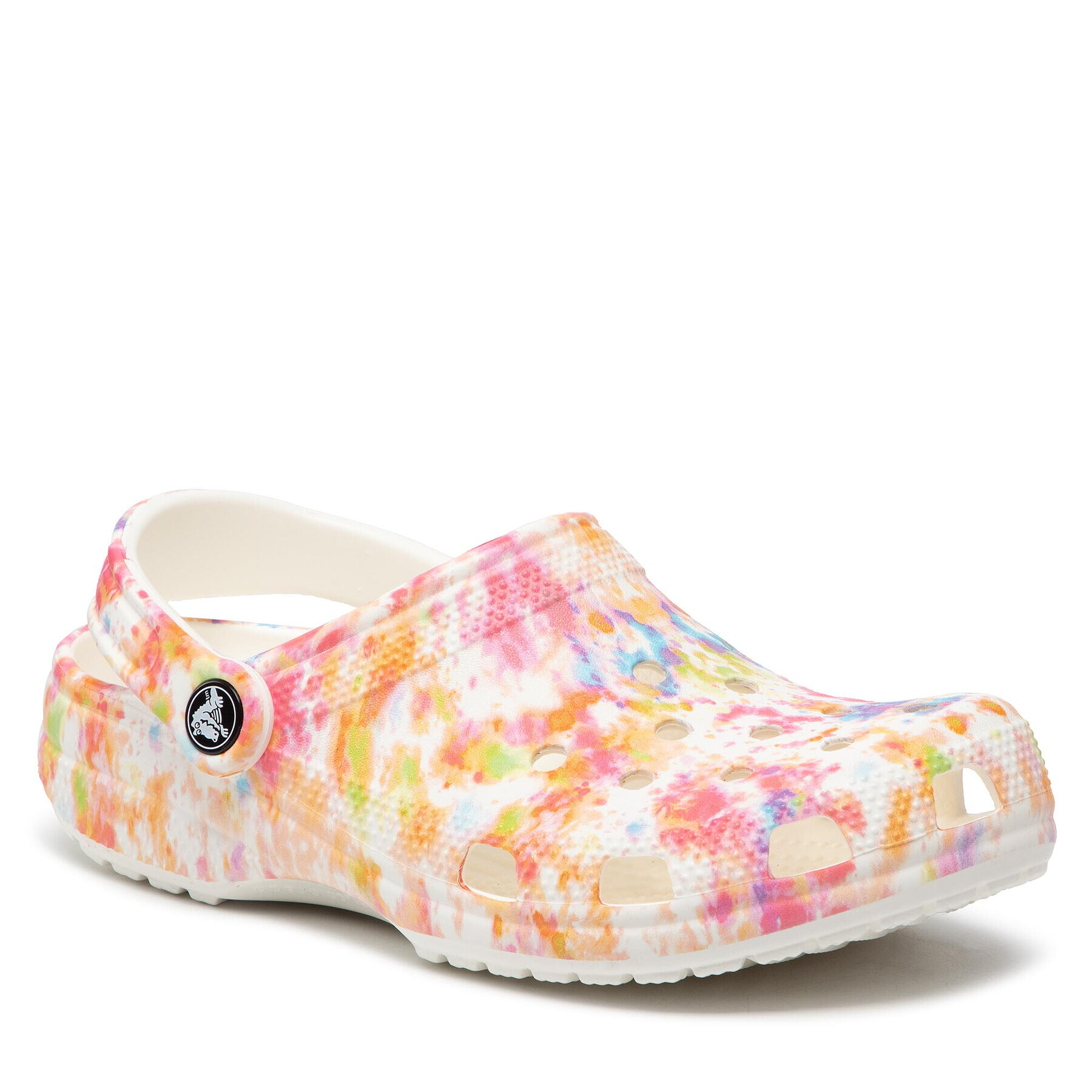 Crocs Чехли Classic Tie Dye Graphic Clog 205453 Оранжев - Pepit.bg