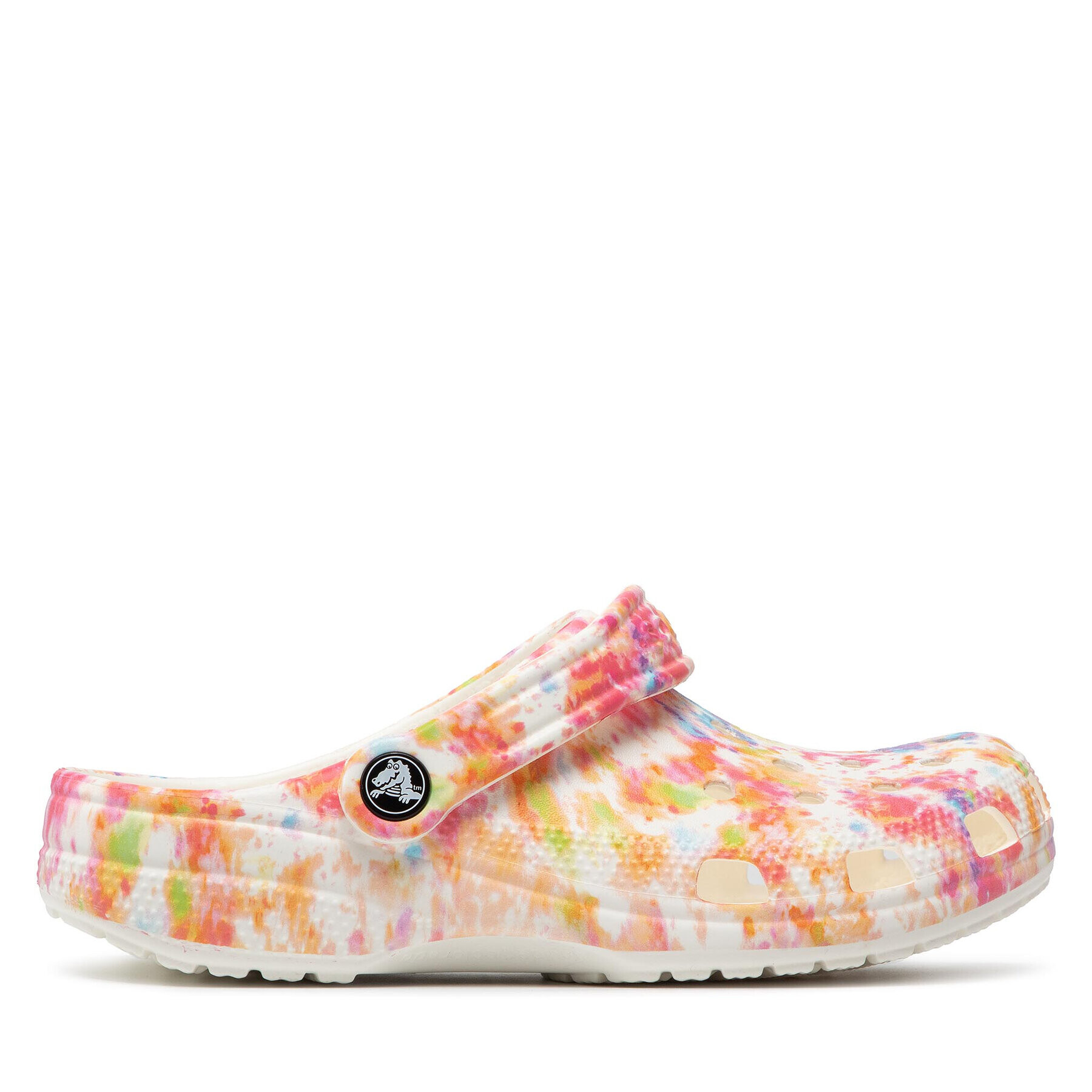 Crocs Чехли Classic Tie Dye Graphic Clog 205453 Оранжев - Pepit.bg