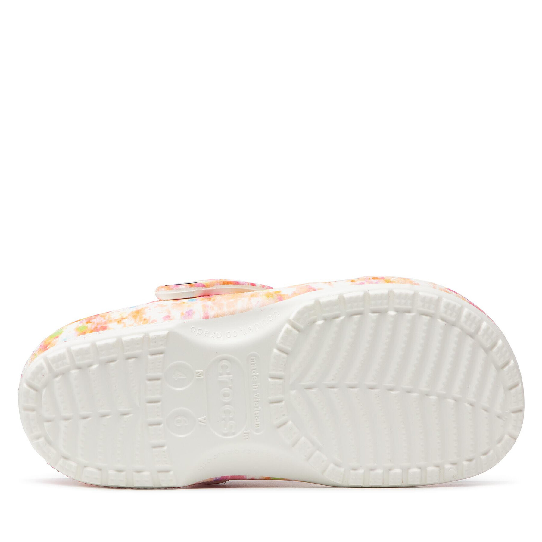 Crocs Чехли Classic Tie Dye Graphic Clog 205453 Оранжев - Pepit.bg