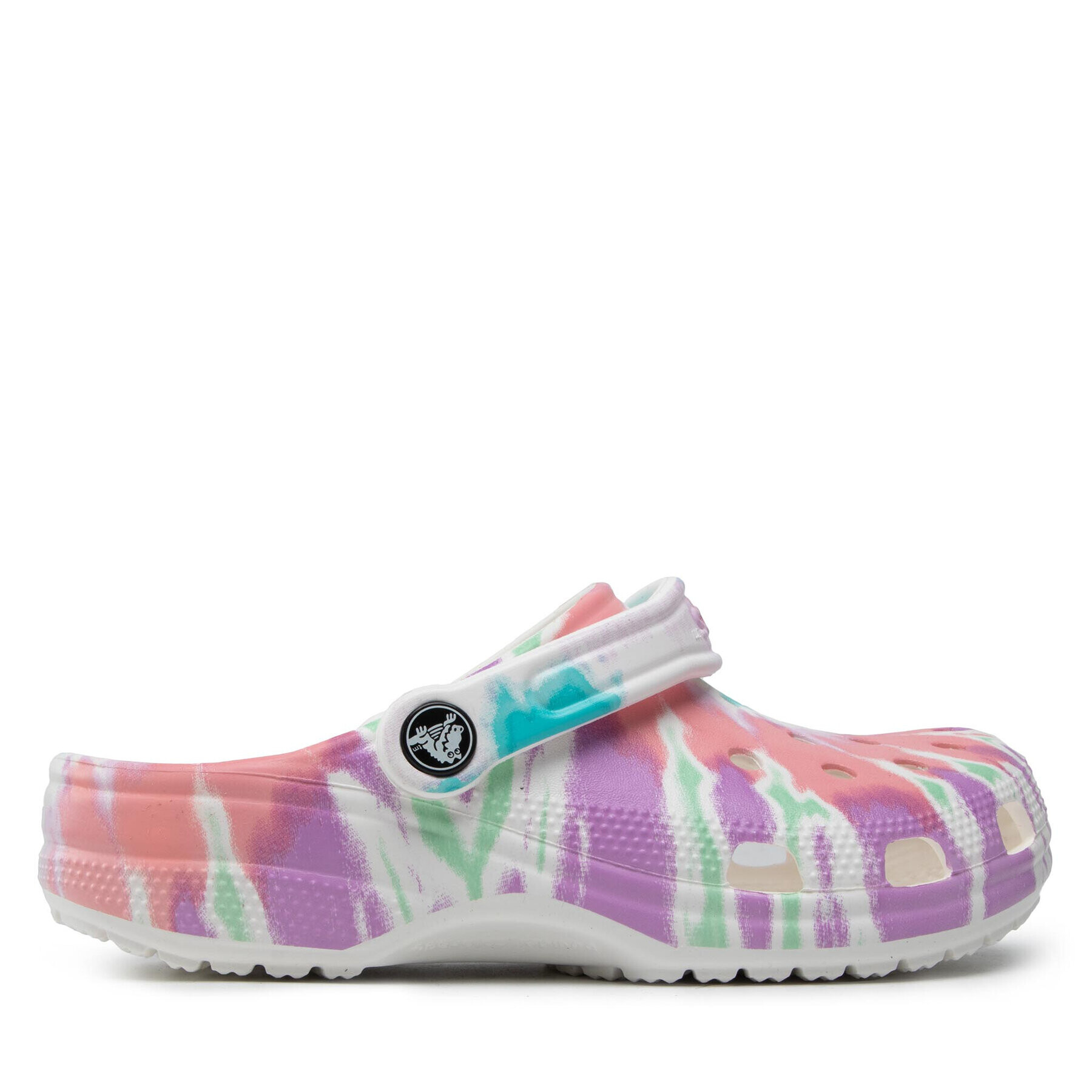 Crocs Чехли Classic Tie Dye Graphic Clog 205453 Розов - Pepit.bg