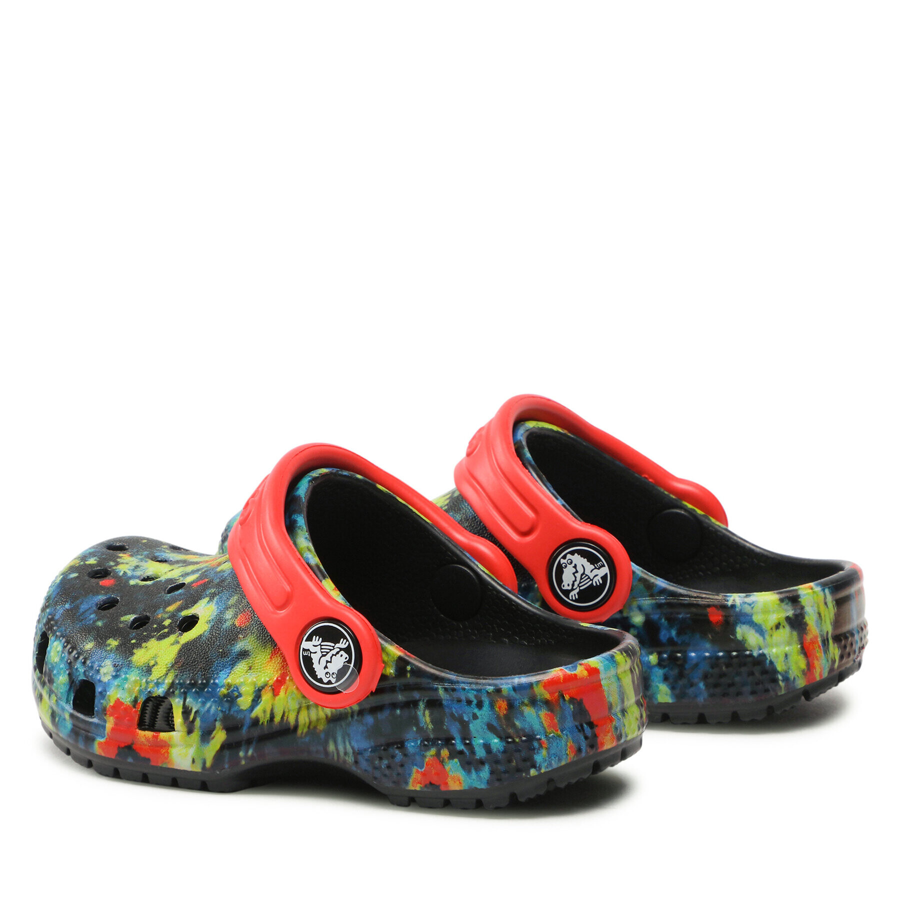 Crocs Чехли Classic Tie Dye Graphic Clog T 206994 Цветен - Pepit.bg