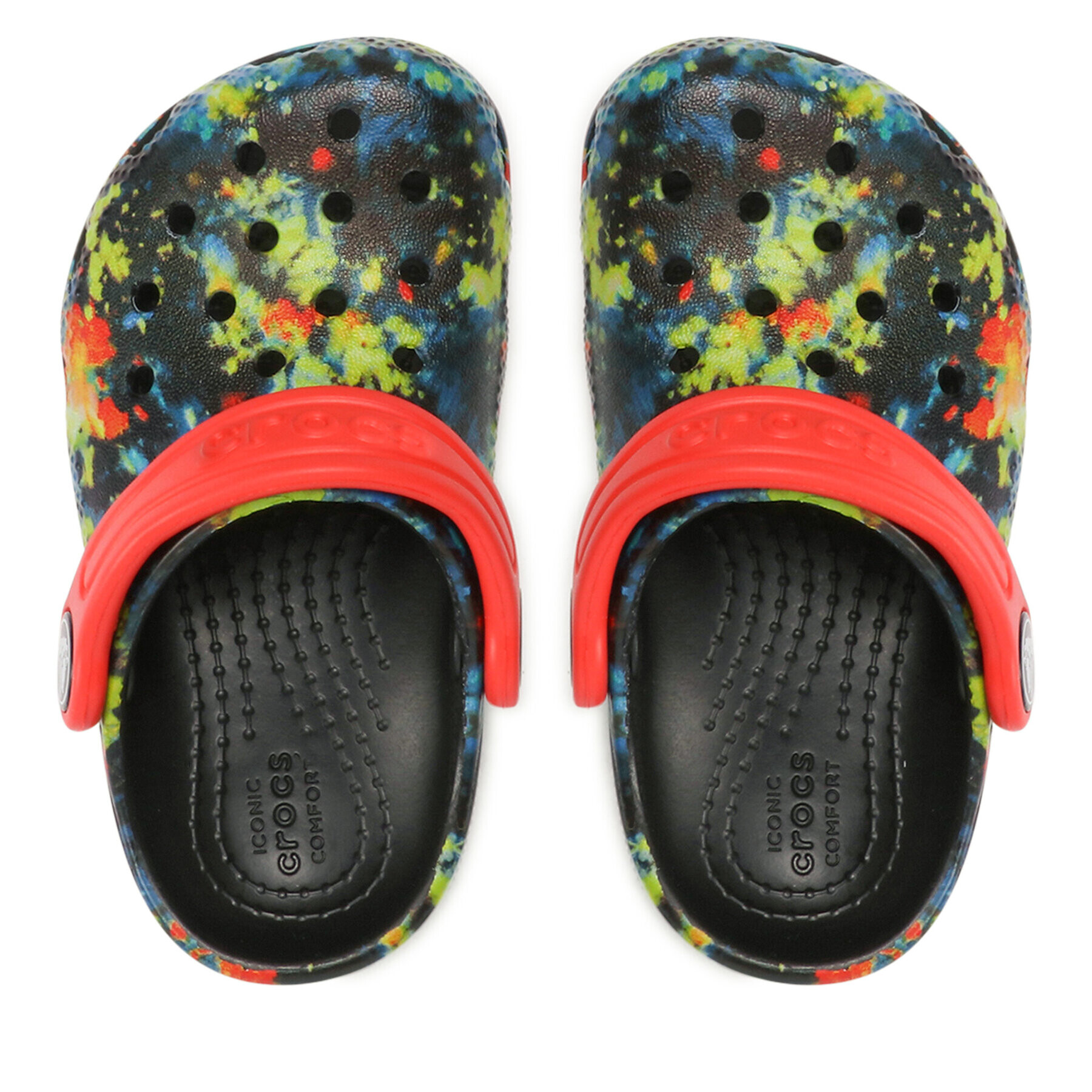 Crocs Чехли Classic Tie Dye Graphic Clog T 206994 Цветен - Pepit.bg