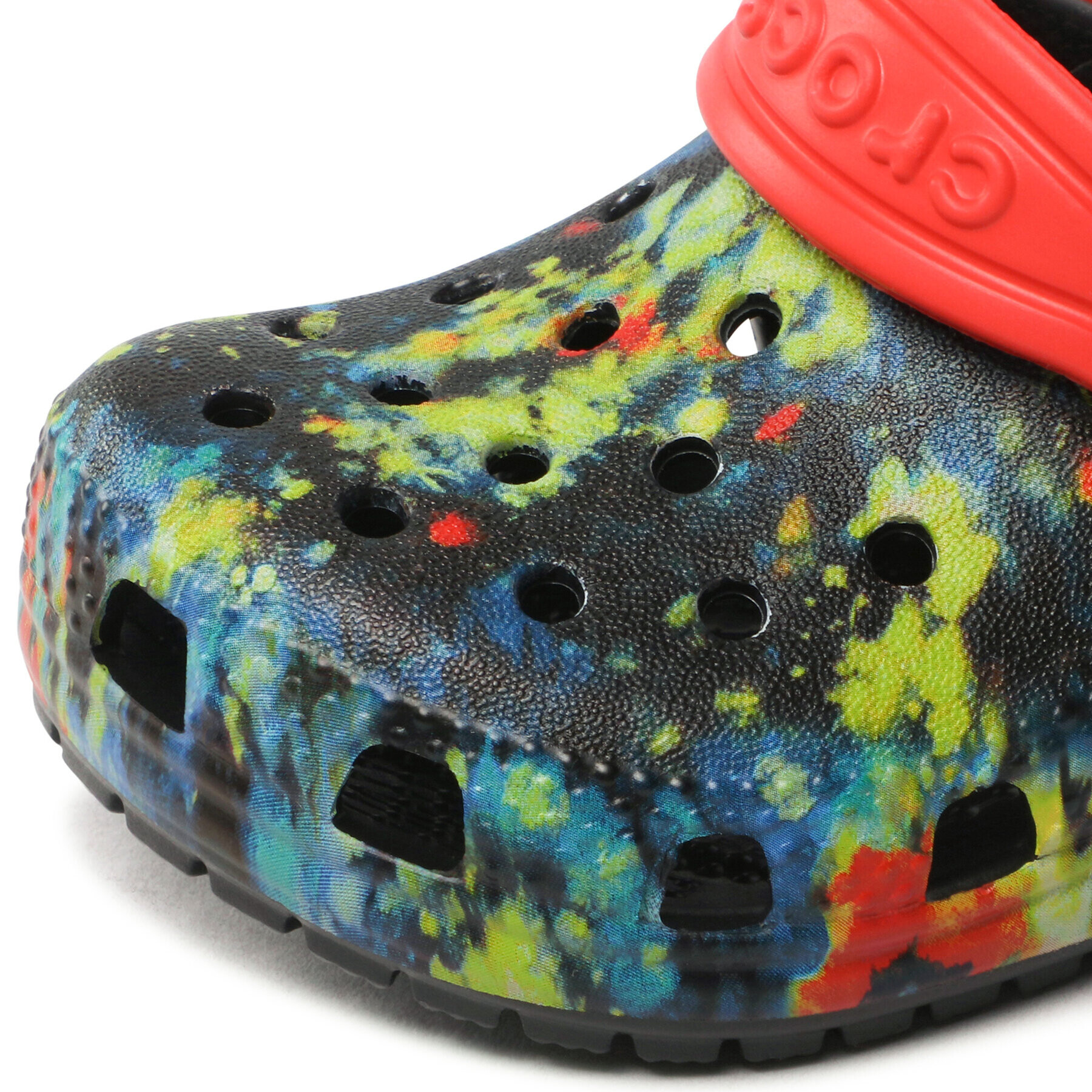 Crocs Чехли Classic Tie Dye Graphic Clog T 206994 Цветен - Pepit.bg