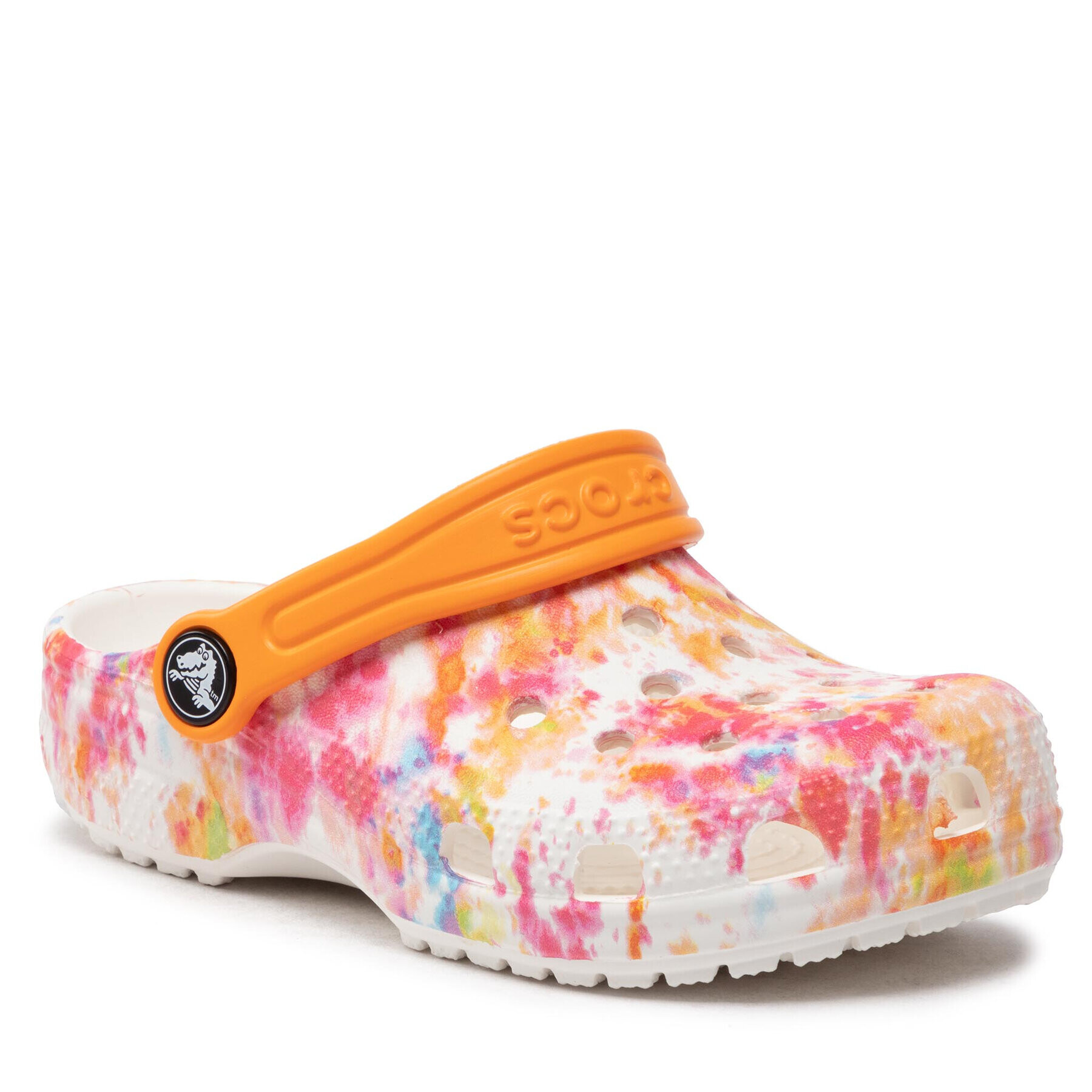 Crocs Чехли Classic Tiedye Graphic Clog K 206995 Цветен - Pepit.bg