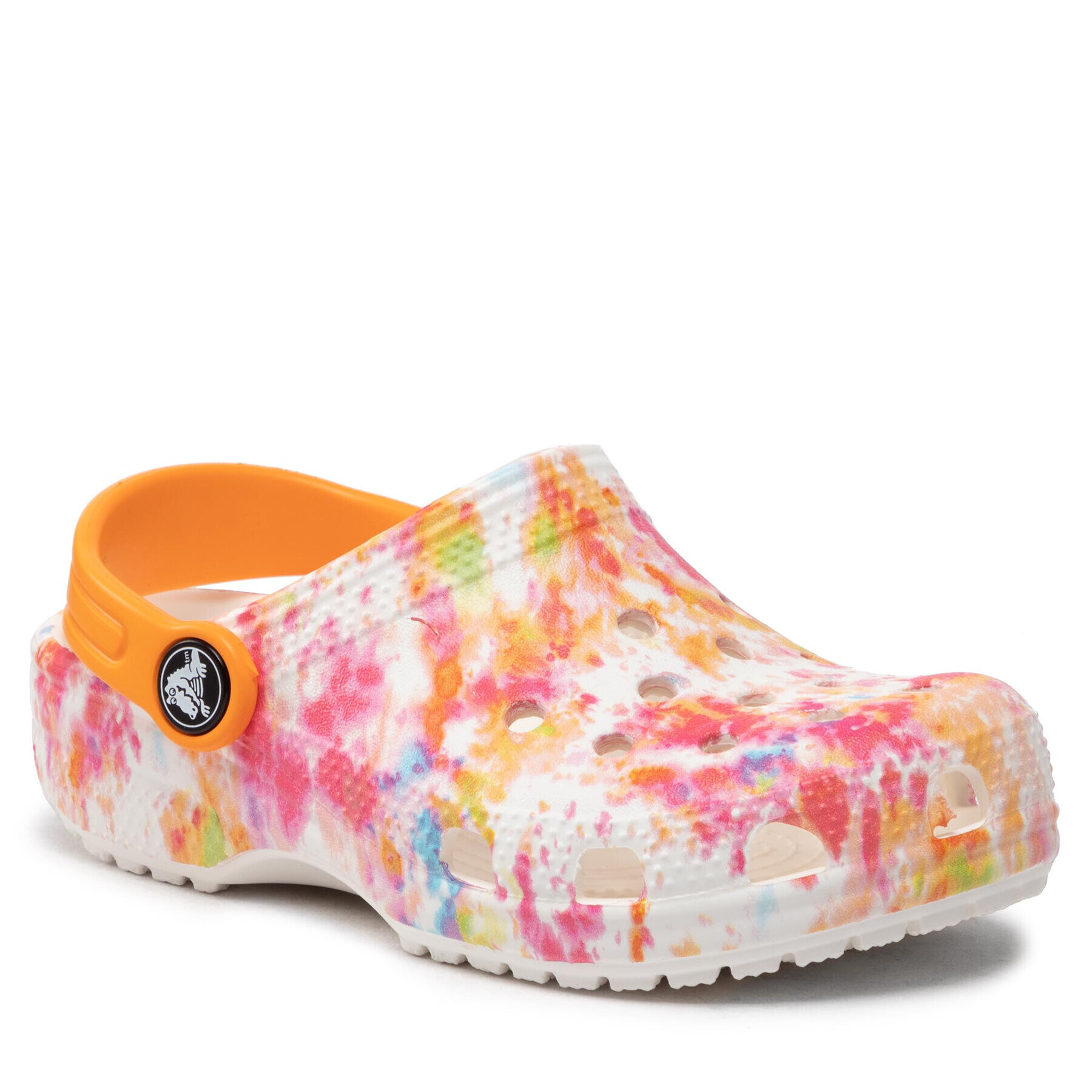 Crocs Чехли Classic Tiedye Graphic Clog K 206995 Цветен - Pepit.bg