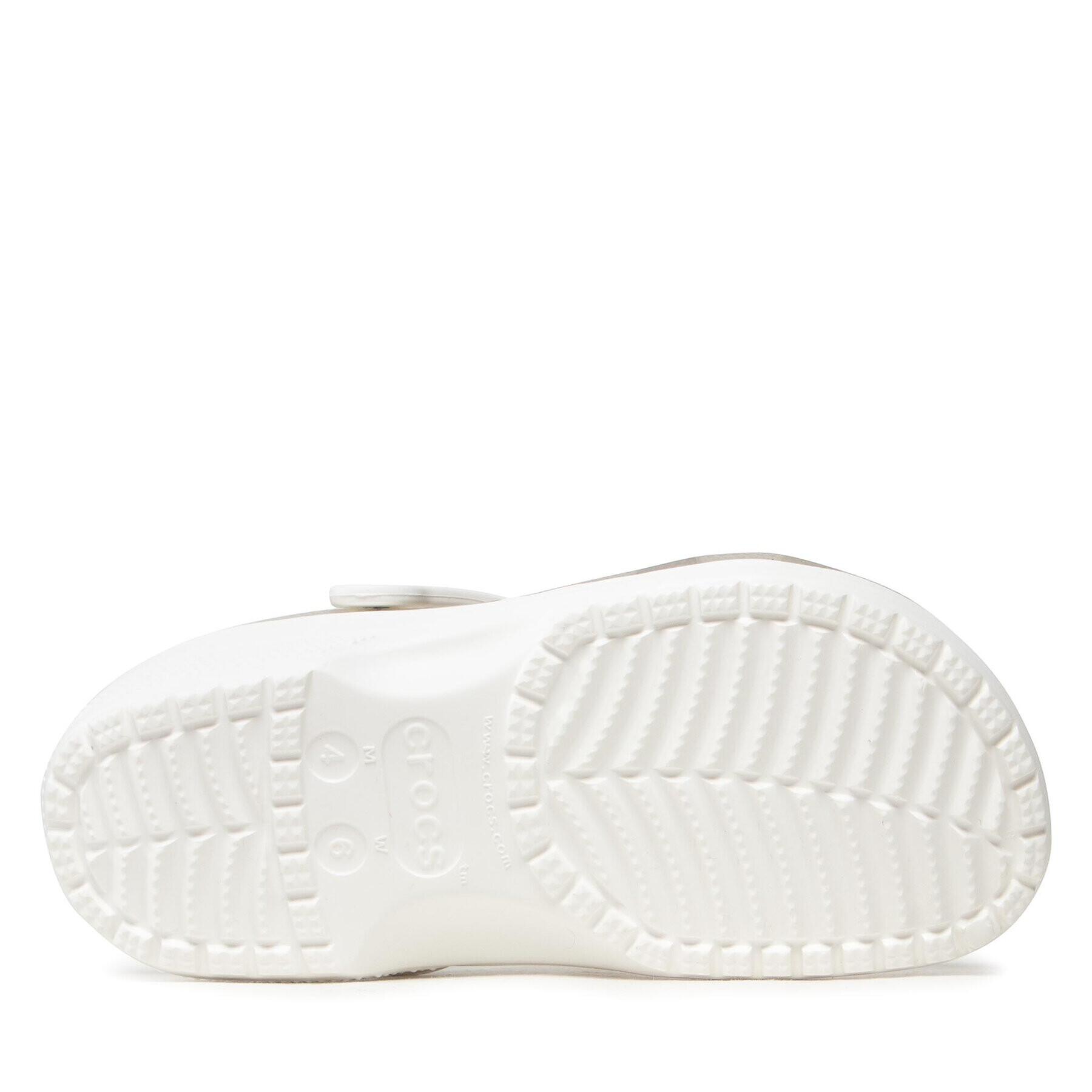 Crocs Чехли Classic Translucent Clog 206908 Бял - Pepit.bg