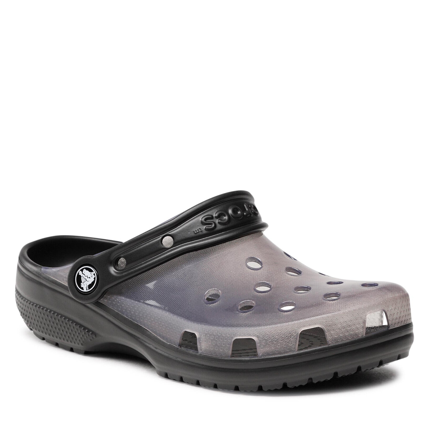 Crocs Чехли Classic Translucent Clog 206908 Черен - Pepit.bg