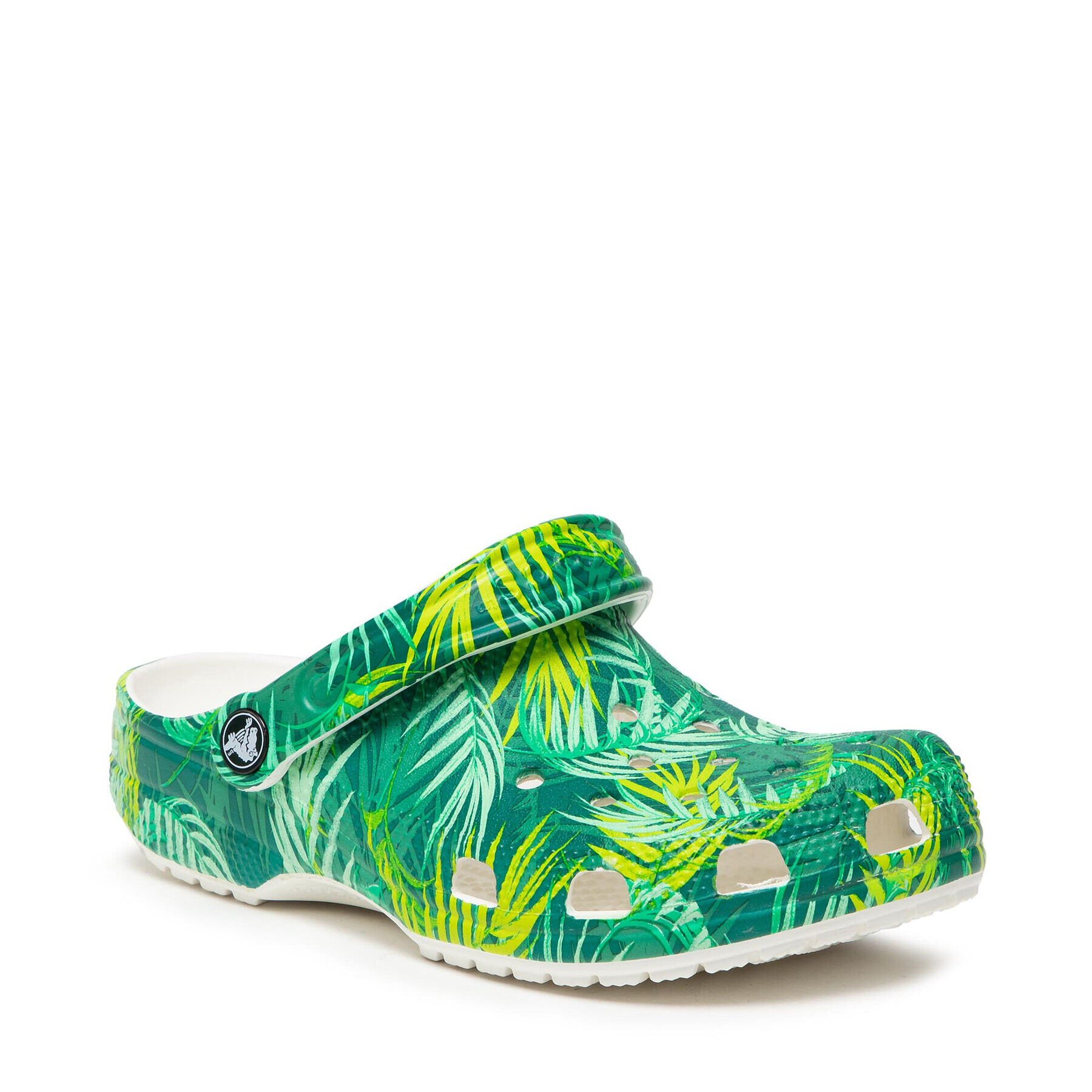 Crocs Чехли Classic Tropical Clog 207179 Зелен - Pepit.bg