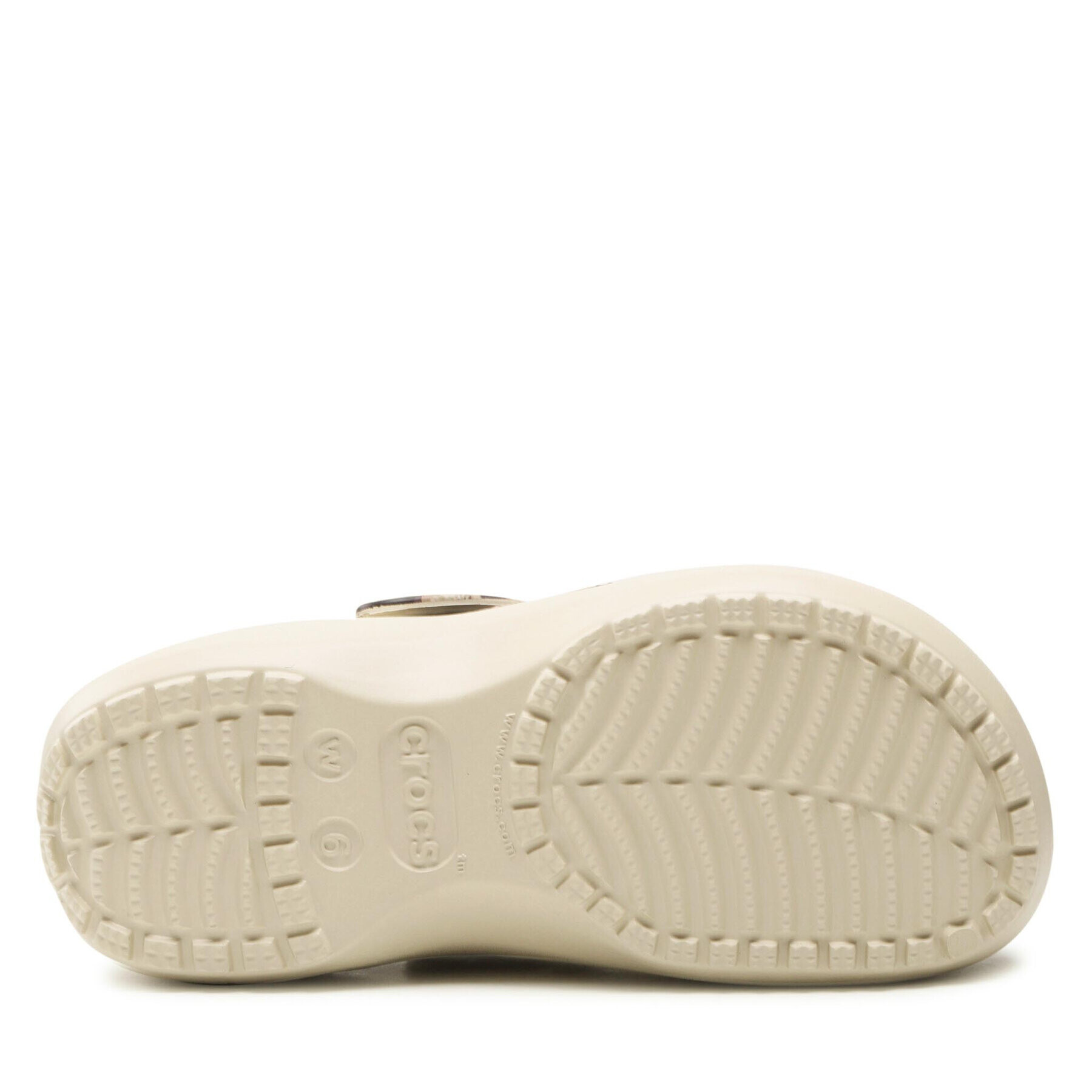 Crocs Чехли Clsc Platform Animal Remix Clog W 207844 Кафяв - Pepit.bg