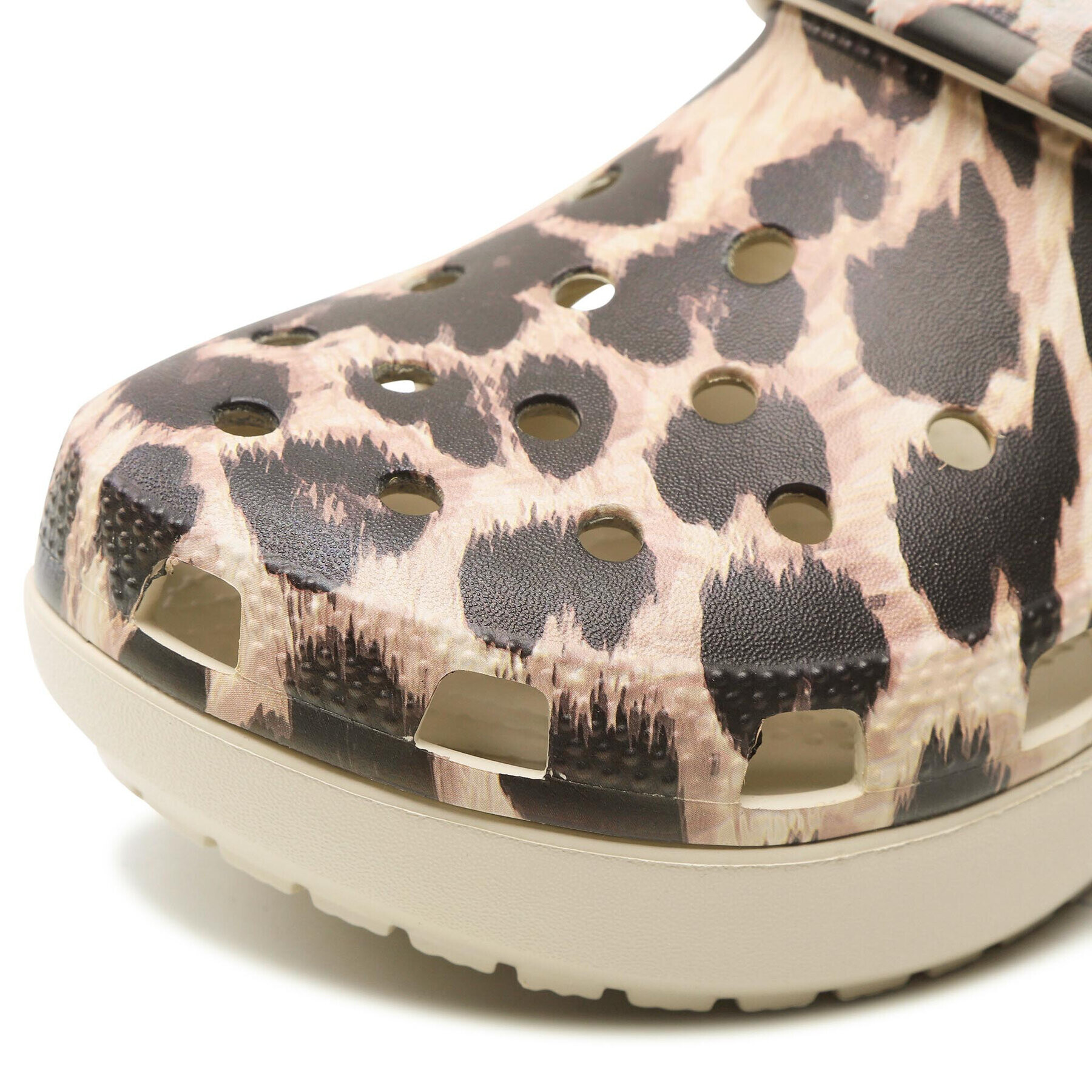 Crocs Чехли Clsc Platform Animal Remix Clog W 207844 Кафяв - Pepit.bg
